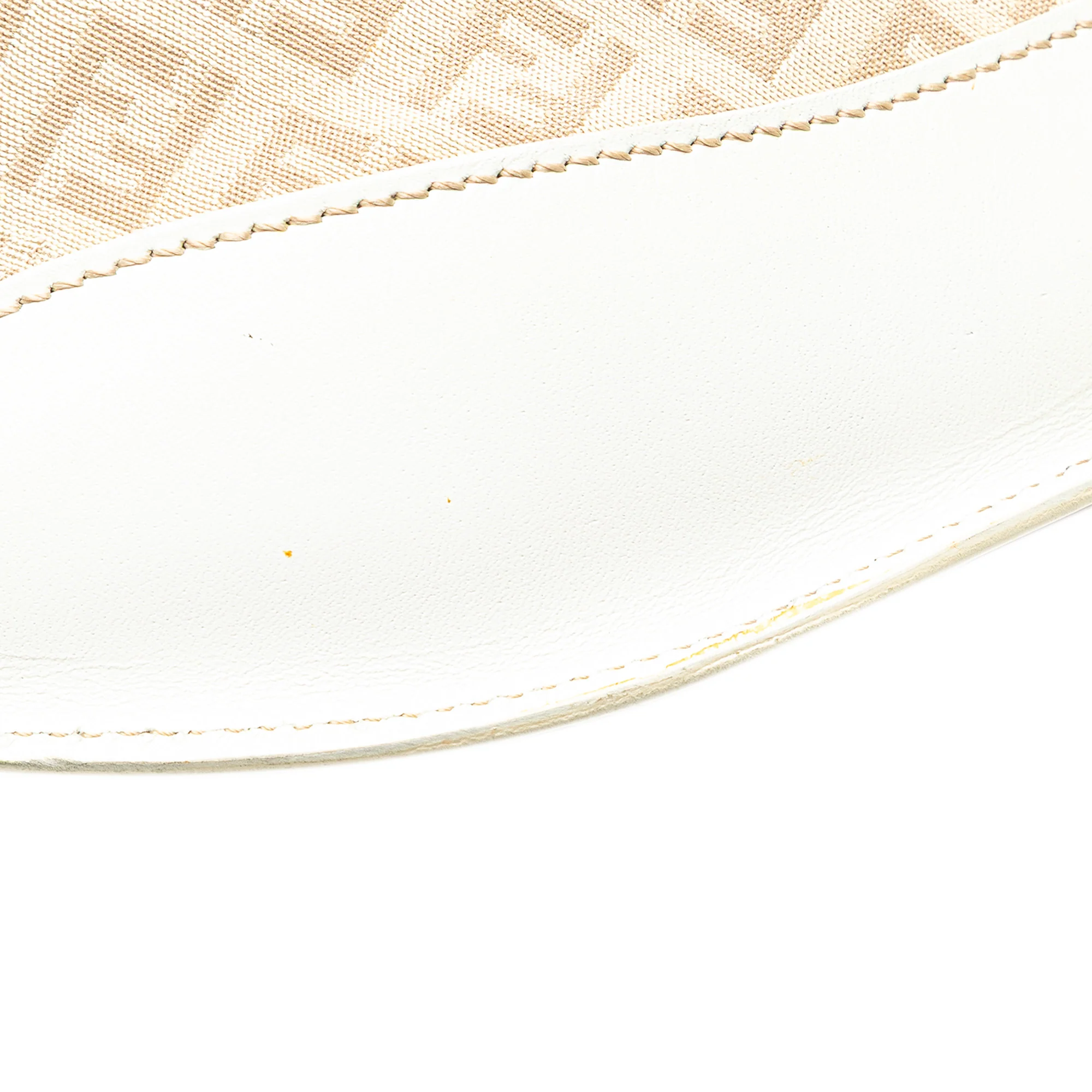 Fendi | Pre-Owned Zucchino Canvas Chef Pocket Hobo | Beige - Image 3