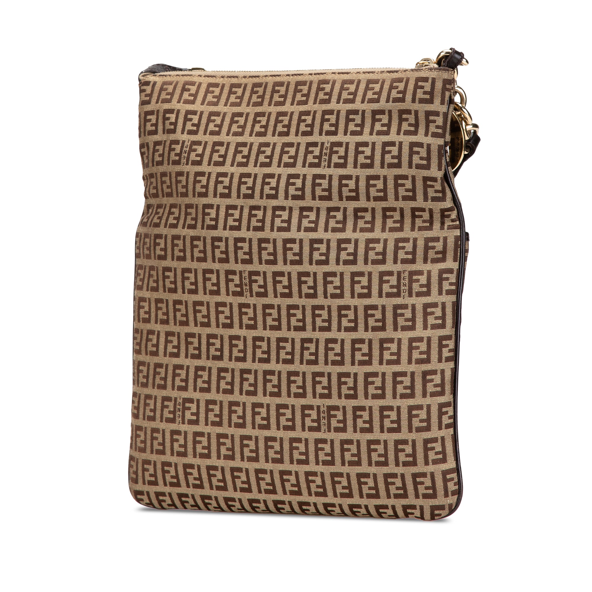Fendi | Pre-Owned Zucchino Canvas Crossbody - II | Beige - Image 6