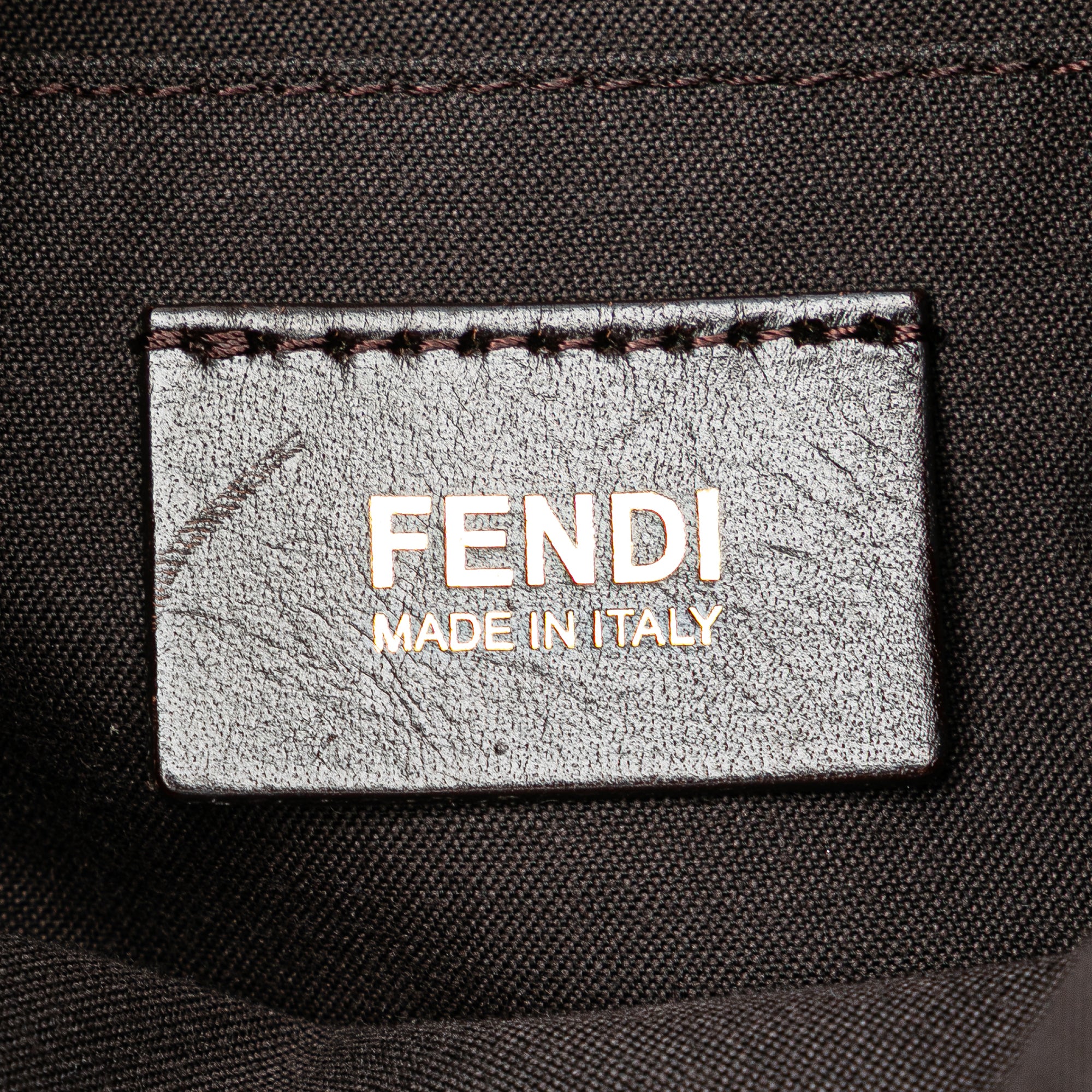 Fendi | Pre-Owned Zucchino Canvas Crossbody - III | Beige - Image 11