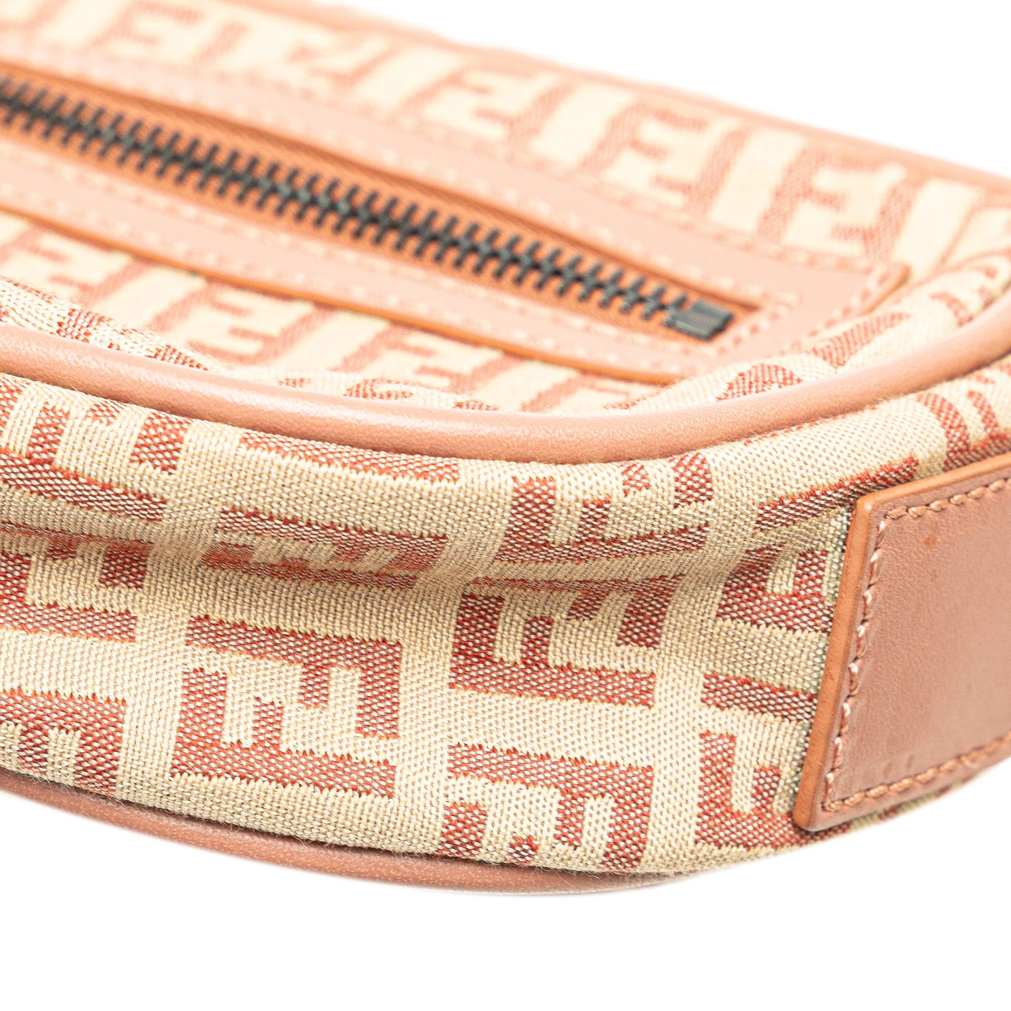 Fendi | Pre-Owned Zucchino Canvas Crossbody - VII | Beige - Image 10