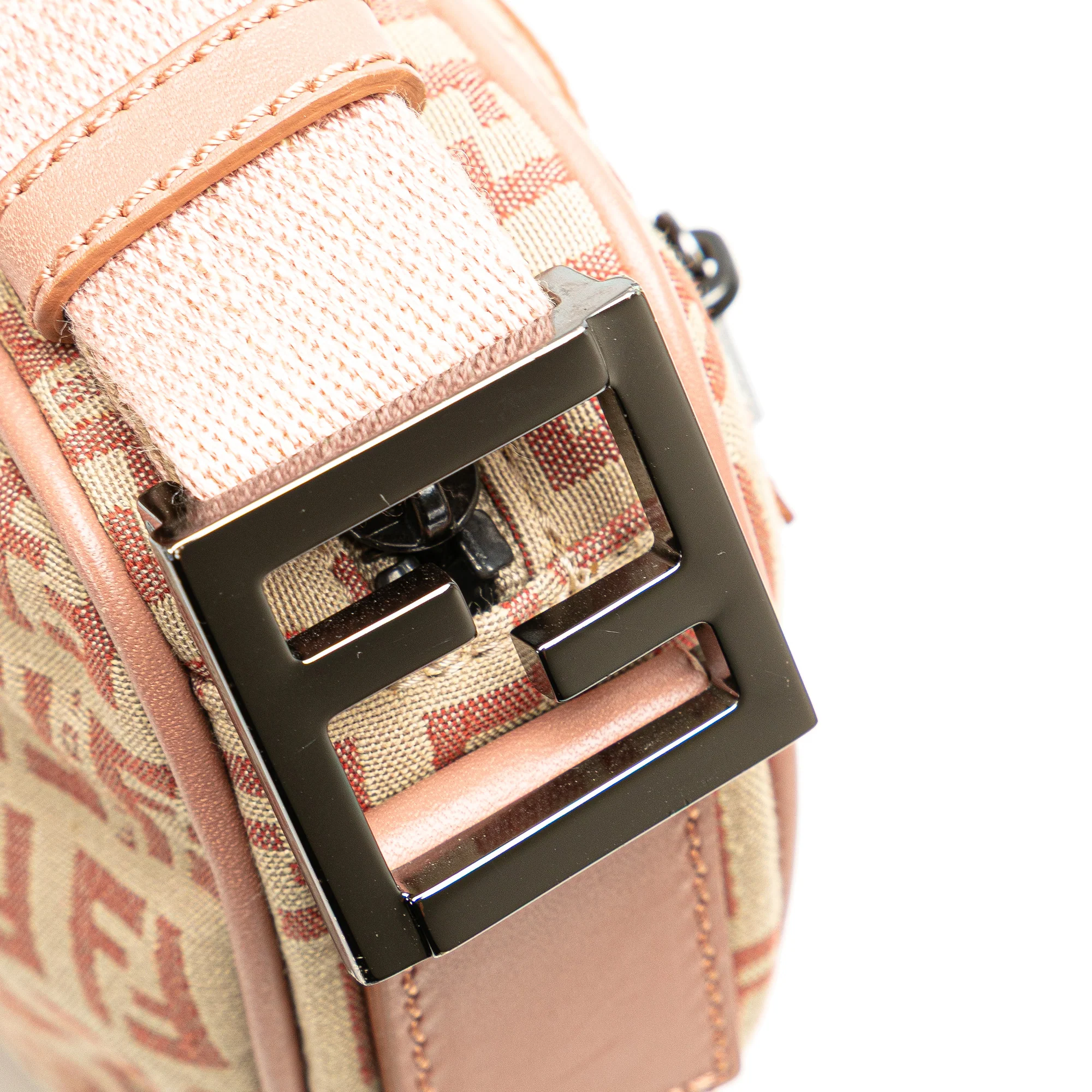 Fendi | Pre-Owned Zucchino Canvas Crossbody - VII | Beige - Image 11