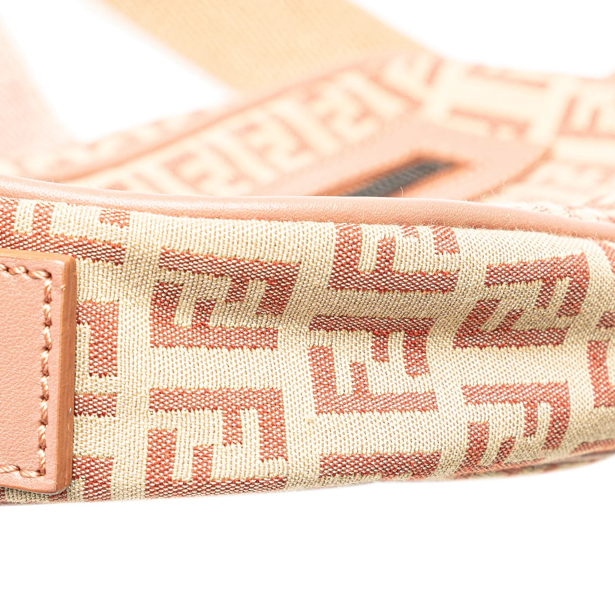 Fendi | Pre-Owned Zucchino Canvas Crossbody - VII | Beige - Image 12