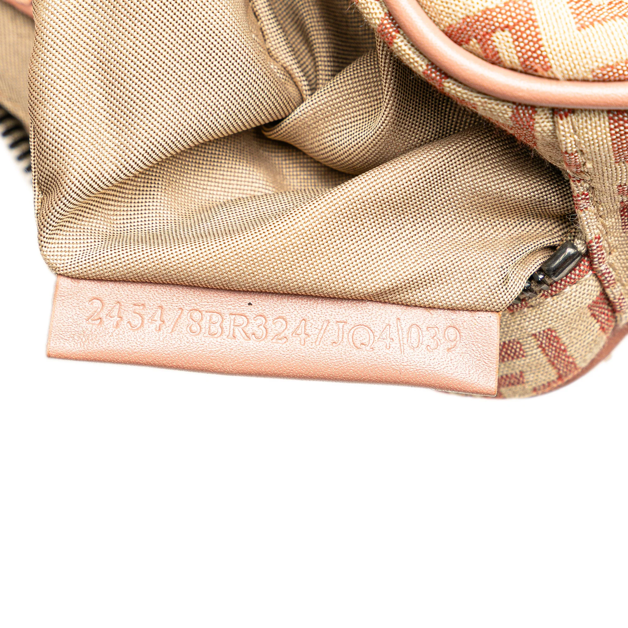 Fendi | Pre-Owned Zucchino Canvas Crossbody - VII | Beige - Image 9