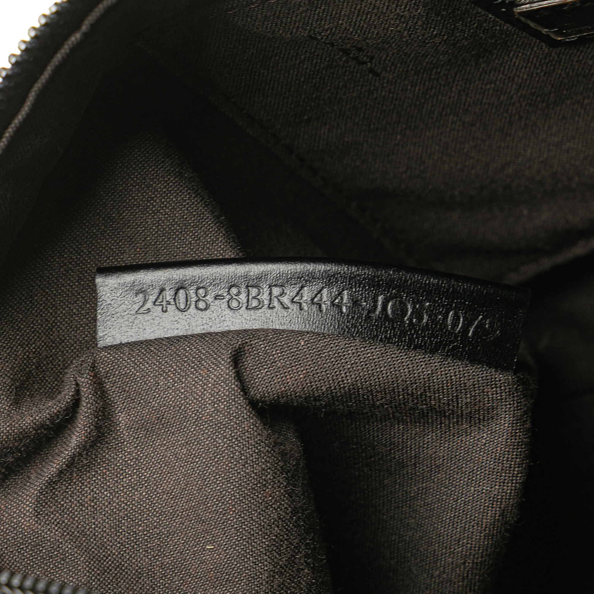 Fendi | Pre-Owned Zucchino Canvas Shoulder Bag | Black - Image 8