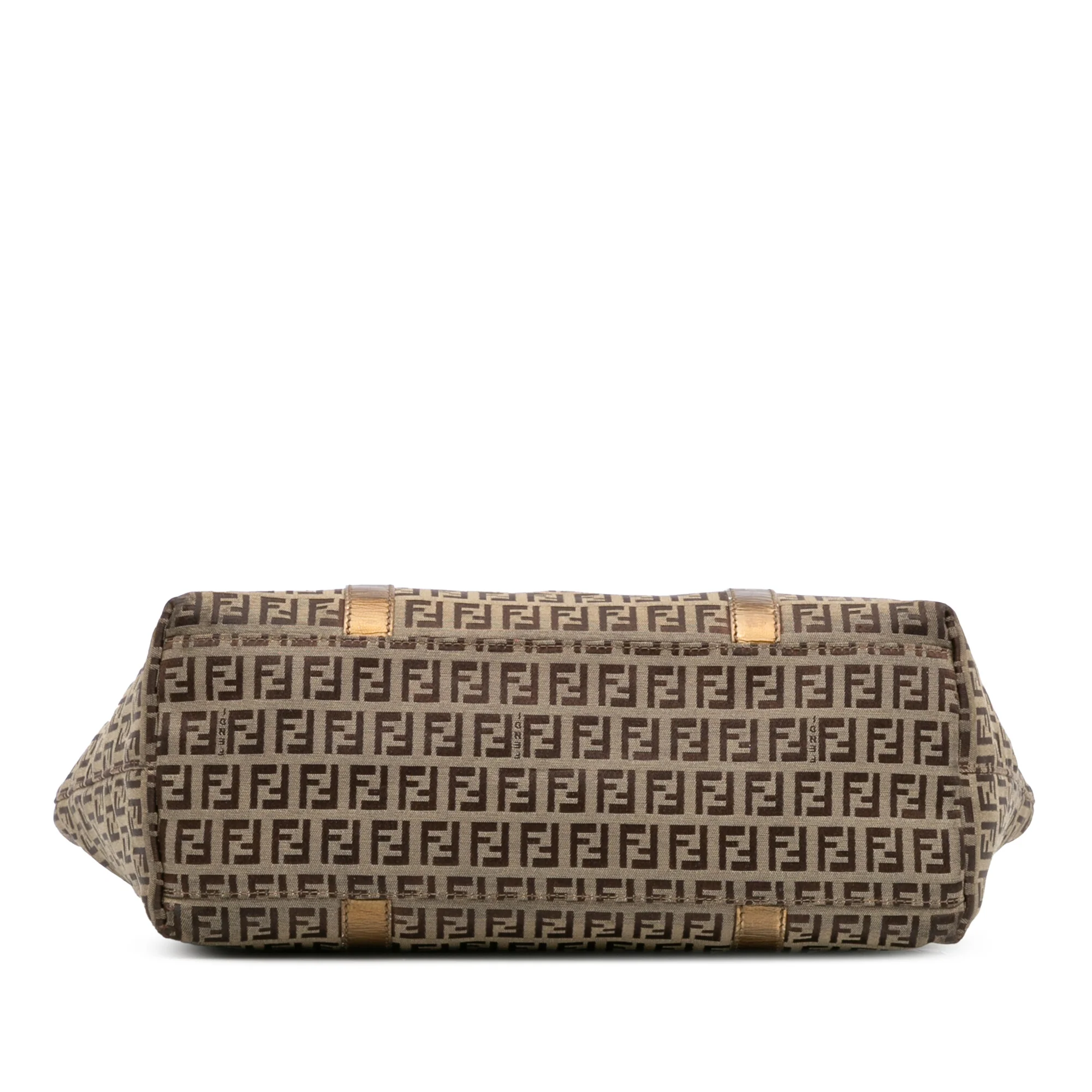 Fendi | Pre-Owned Zucchino Canvas Superstar Tote | Beige - Image 7