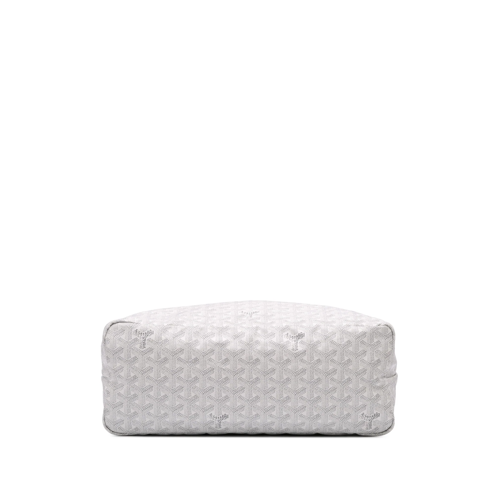 Goyard | Pre-Owned Goyardine Boheme Hobo - II | White - Image 4