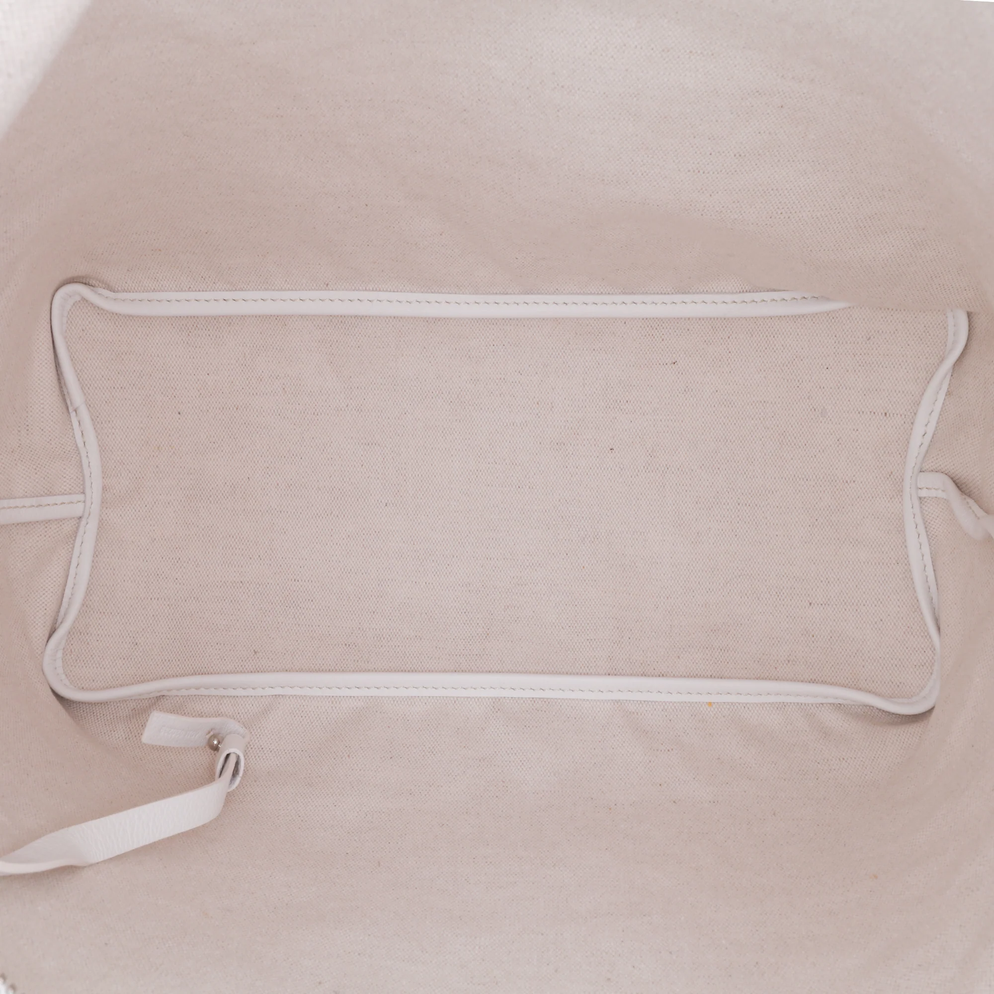 Goyard | Pre-Owned Goyardine Boheme Hobo - II | White - Image 5