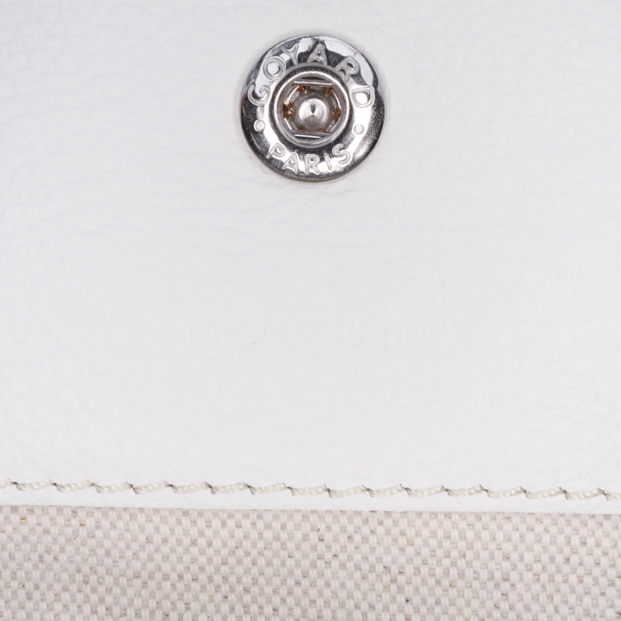 Goyard | Pre-Owned Goyardine Boheme Hobo - II | White - Image 6