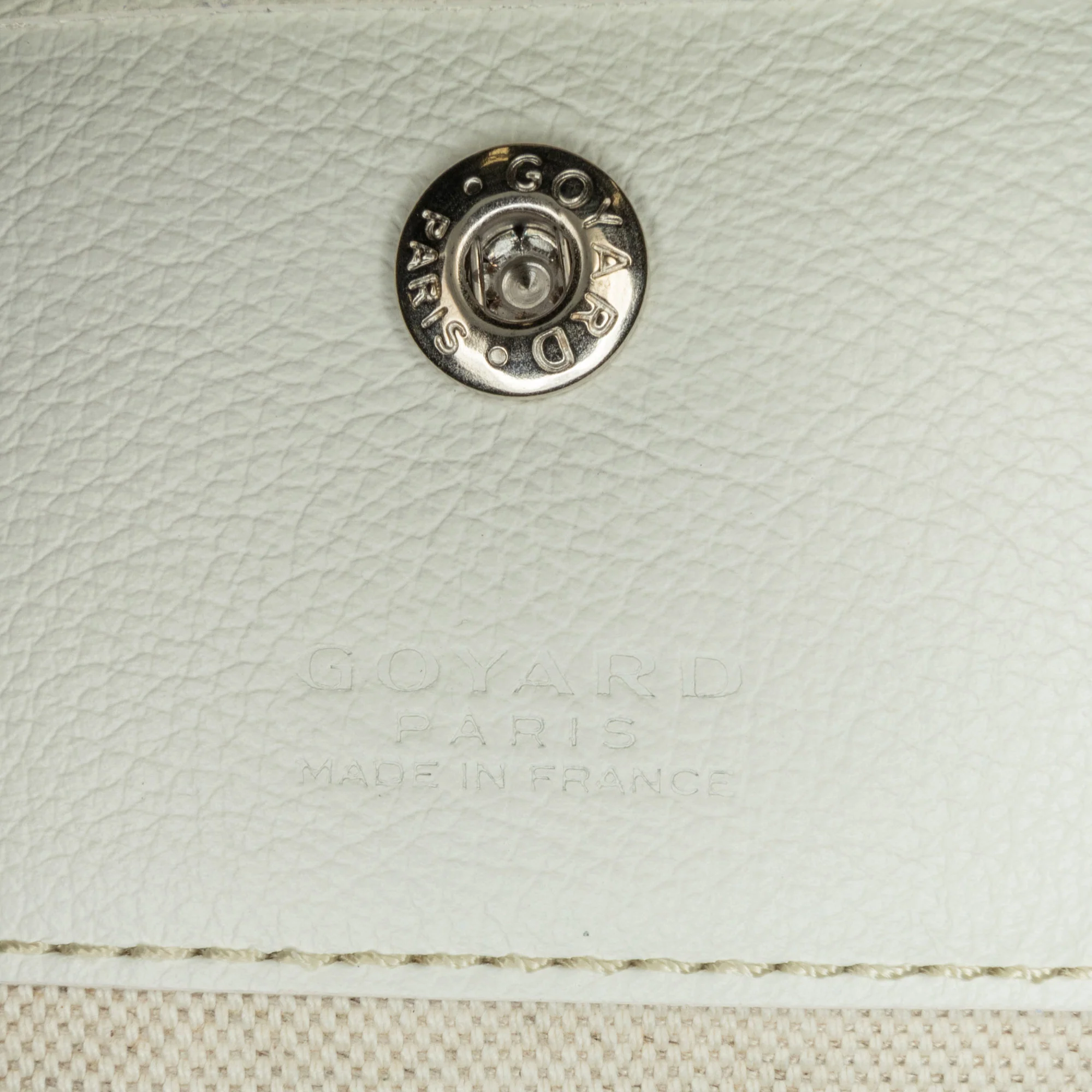 Goyard | Pre-Owned Goyardine Boheme Hobo - III | White - Image 7