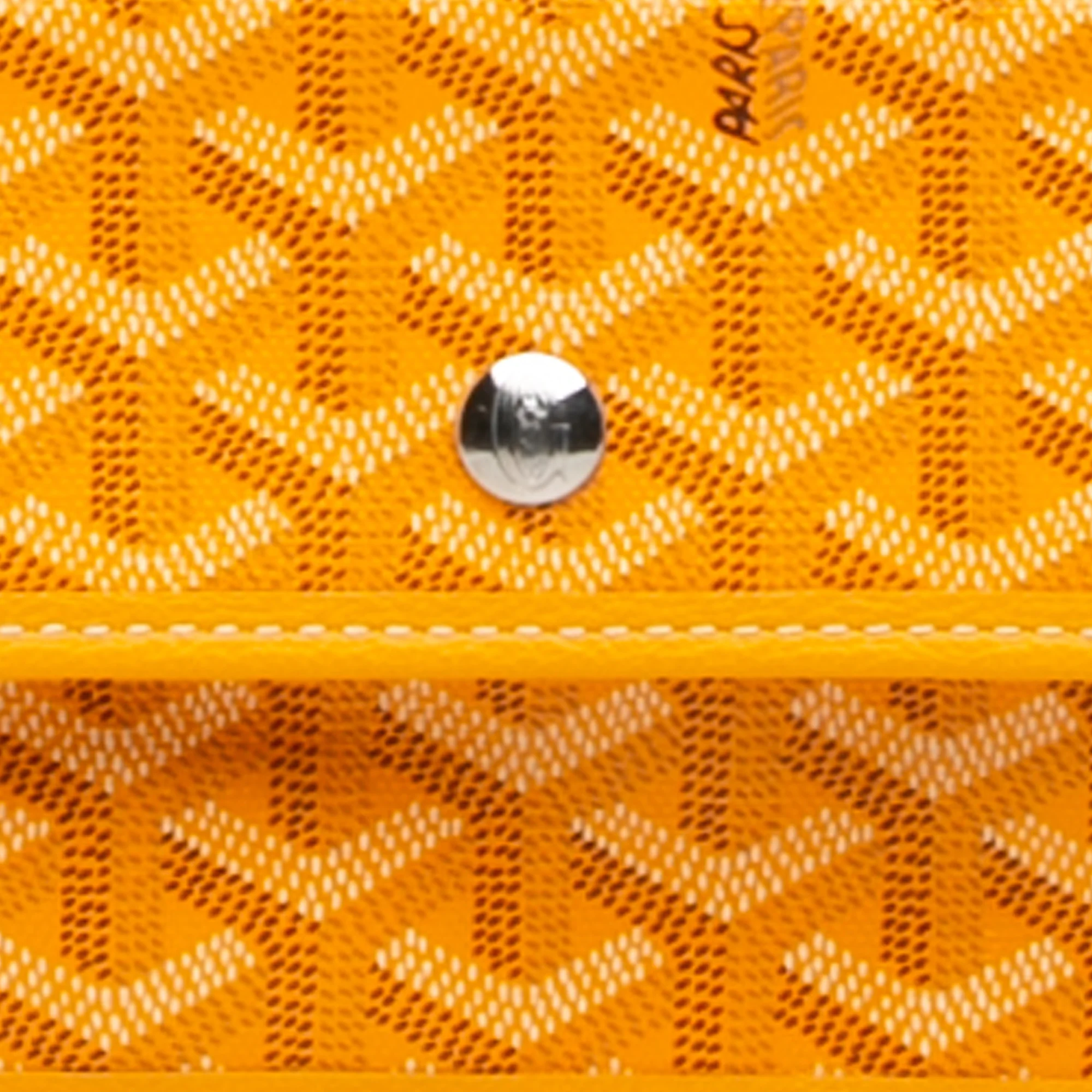 Goyard | Pre-Owned Goyardine Boheme Hobo - III | Yellow - Image 9