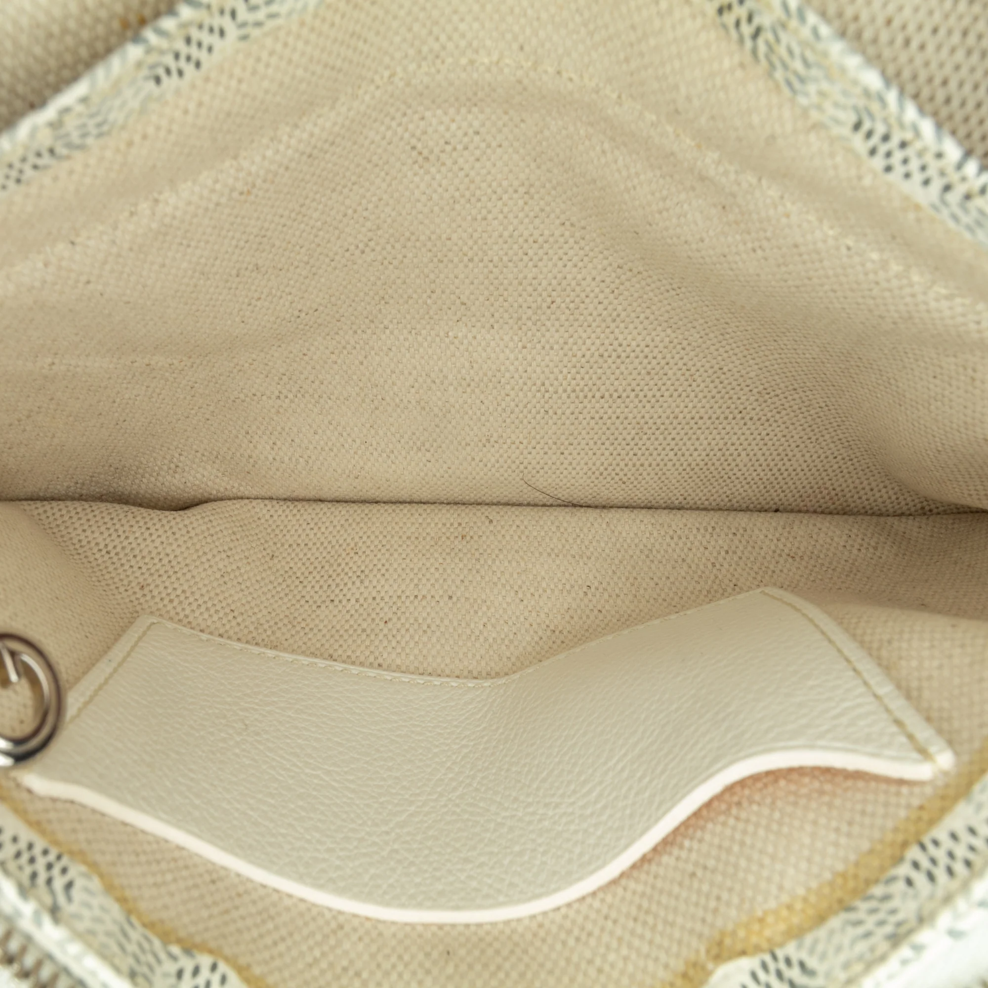 Goyard | Pre-Owned Goyardine Plumet Pocket Wallet - II | White - Image 6
