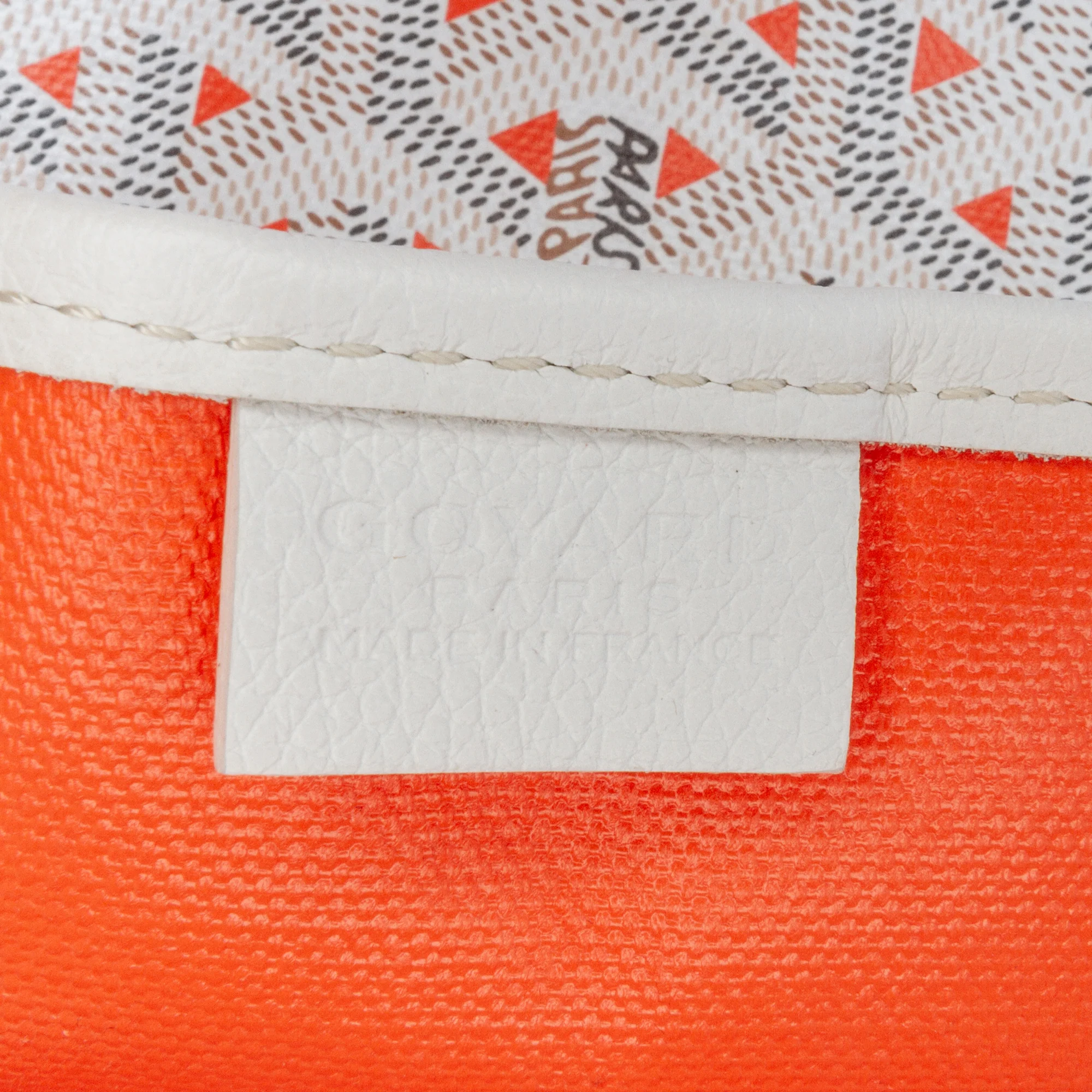 Goyard | Pre-Owned Goyardine Poitiers Claire Voie - I | White - Image 5