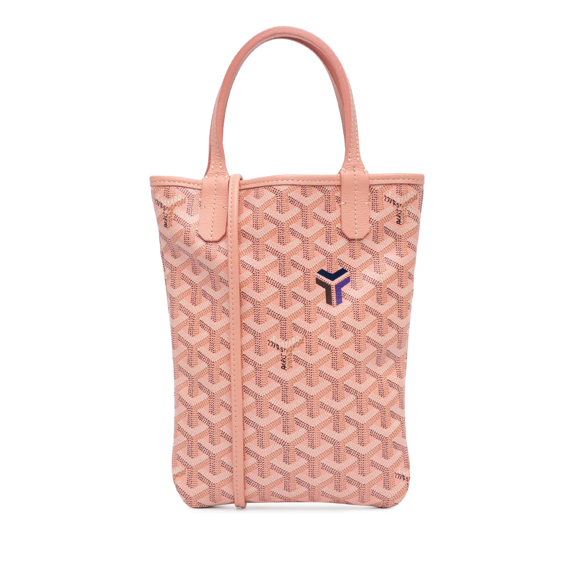 Goyard | Pre-Owned Goyardine Poitiers Claire Voie | Pink