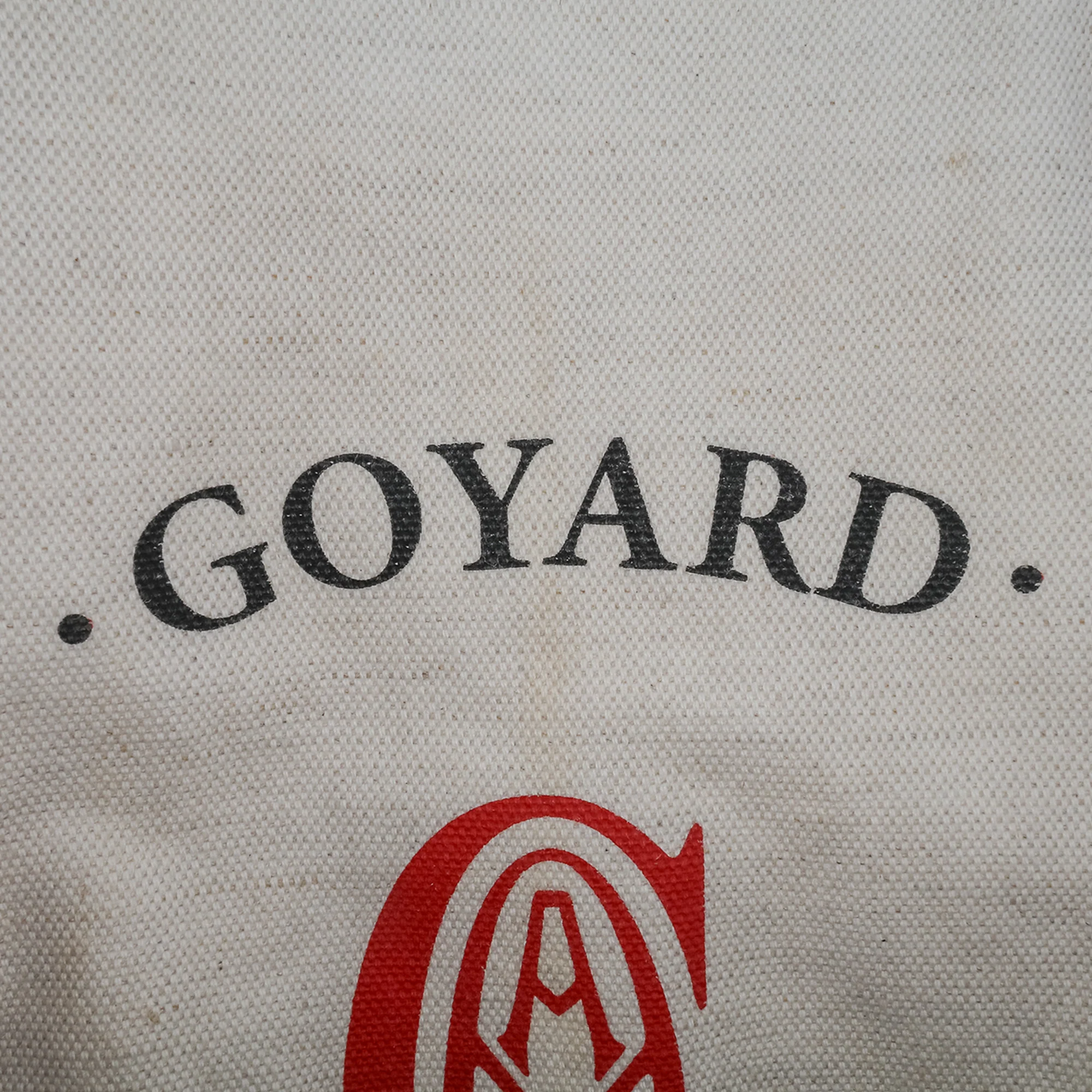 Goyard | Pre-Owned Goyardine Reversible Belharra Tote | WhiteBrownBrown - Image 5
