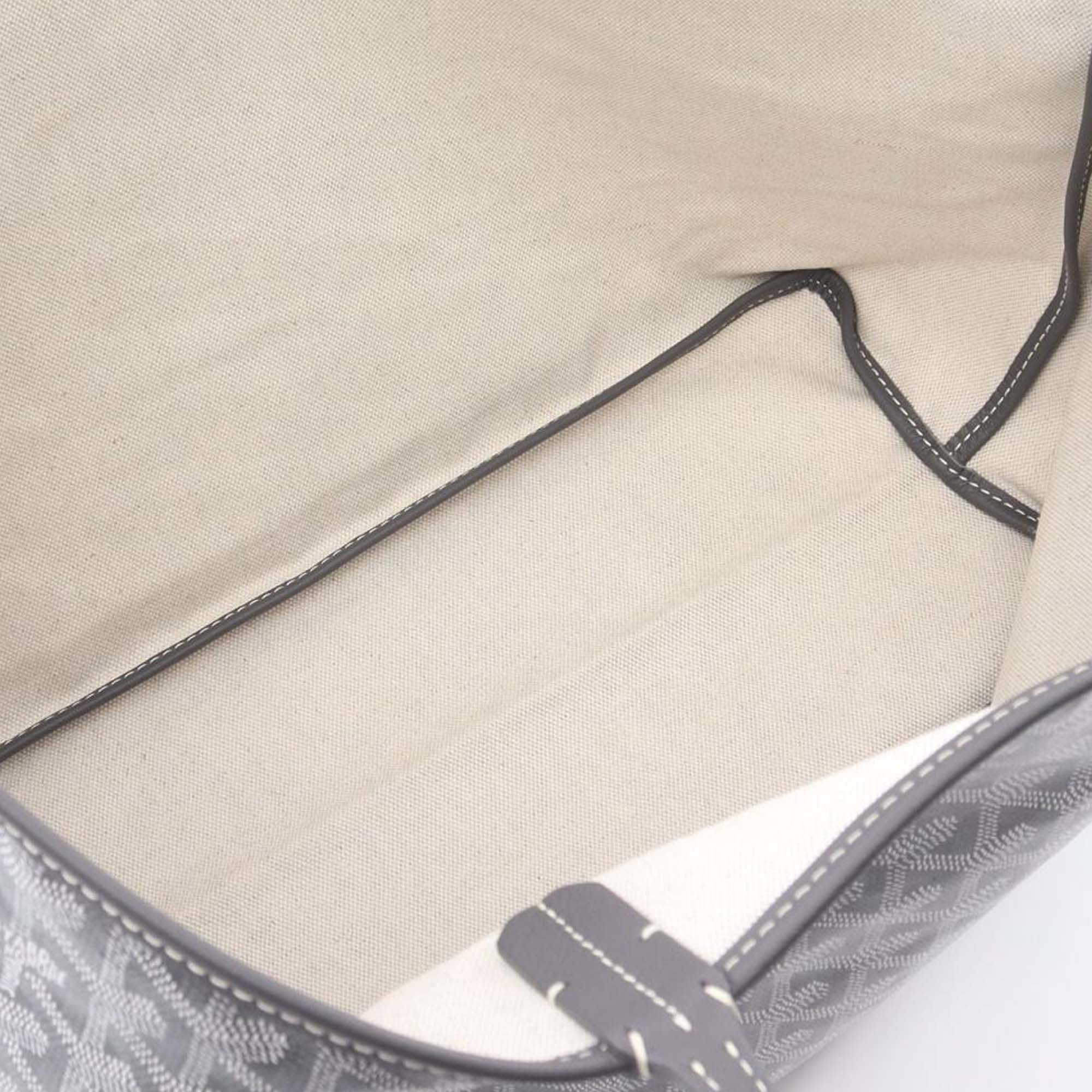 Goyard | Pre-Owned Goyardine Saint Louis PM | Gray - Image 3