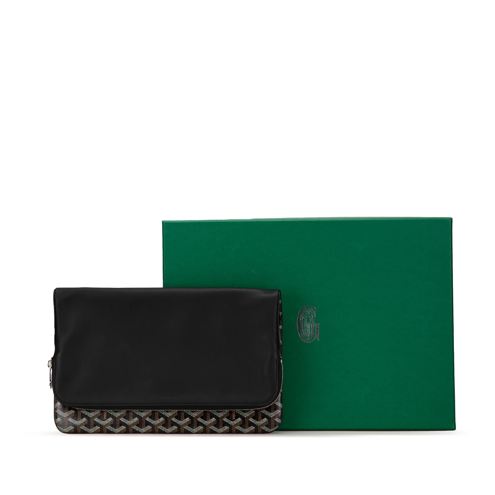 Goyard | Pre-Owned Goyardine Sainte Marie | Black - Image 8