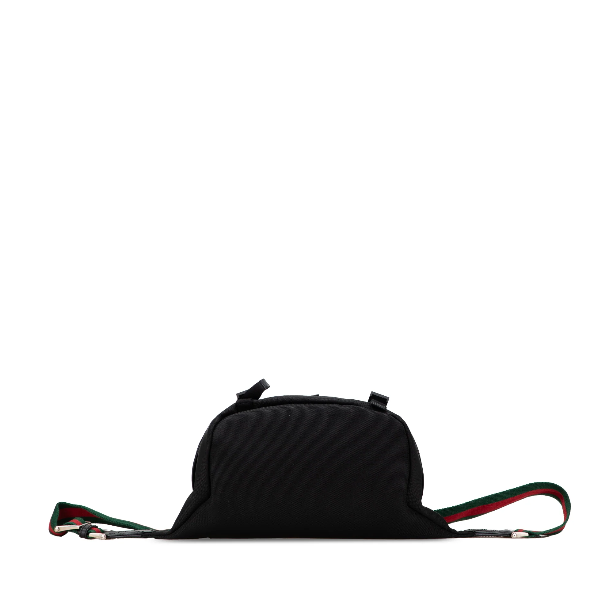 Gucci | Pre-Owned Canvas Techno Web Belt Bag | Black - Image 4
