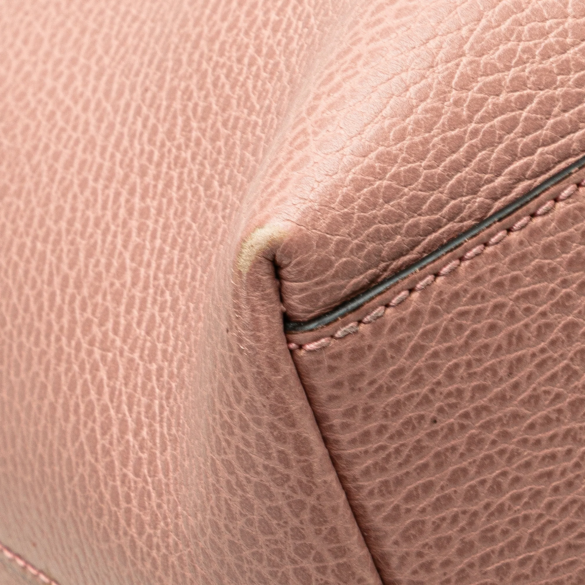 Gucci | Pre-Owned Dollar Calfskin GG Charm Satchel - II | Pink - Image 2