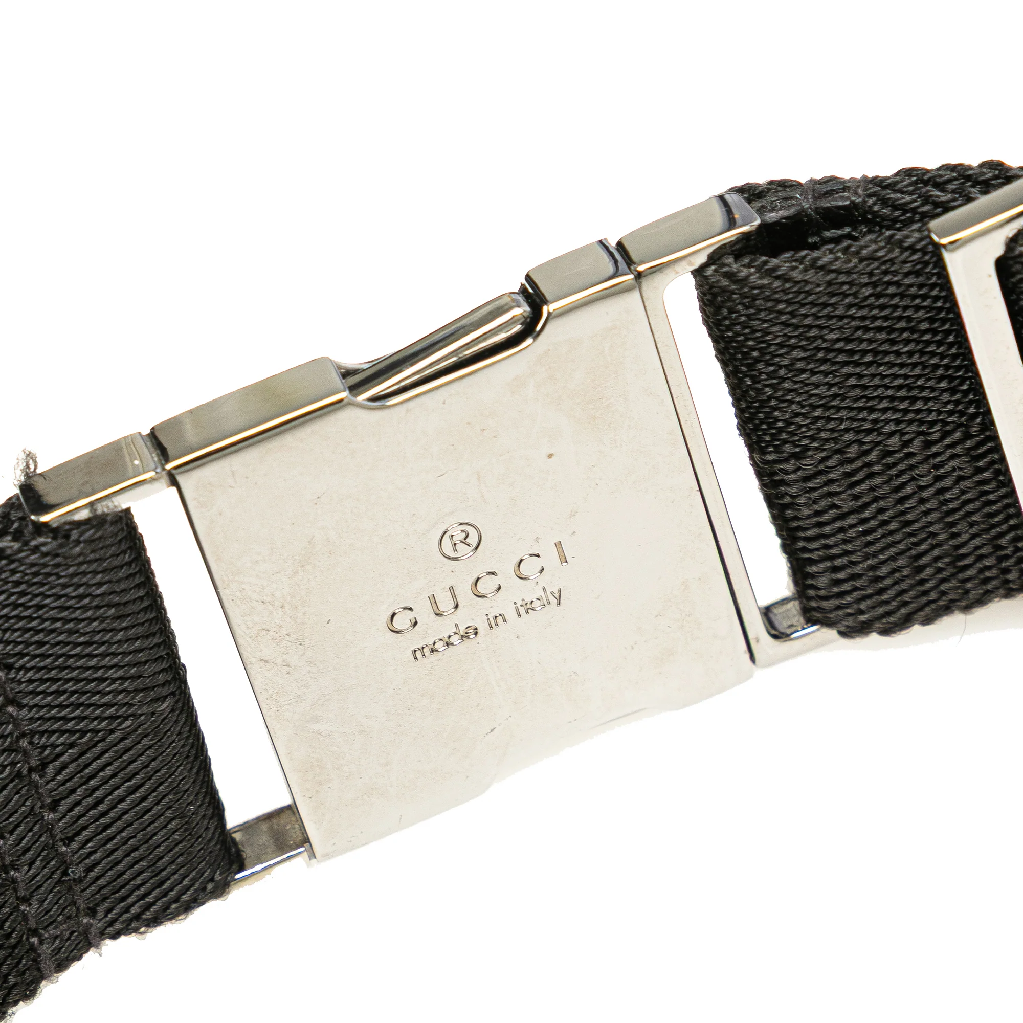 Gucci | Pre-Owned GG Canvas Belt Bag | Black - Image 11