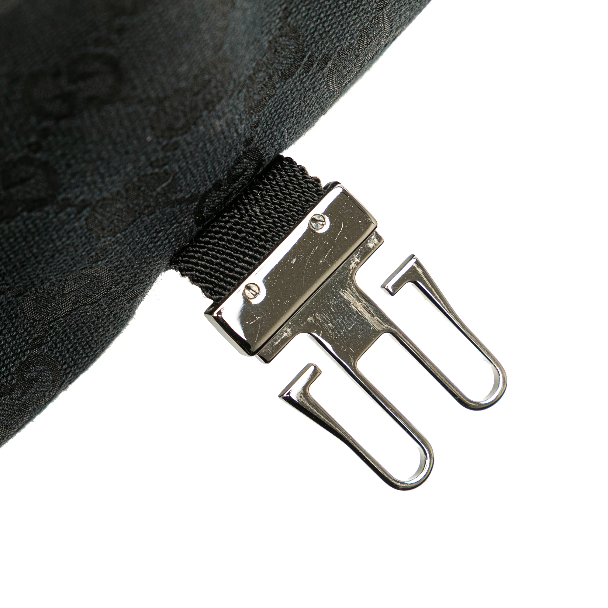 Gucci | Pre-Owned GG Canvas Belt Bag | Black - Image 2