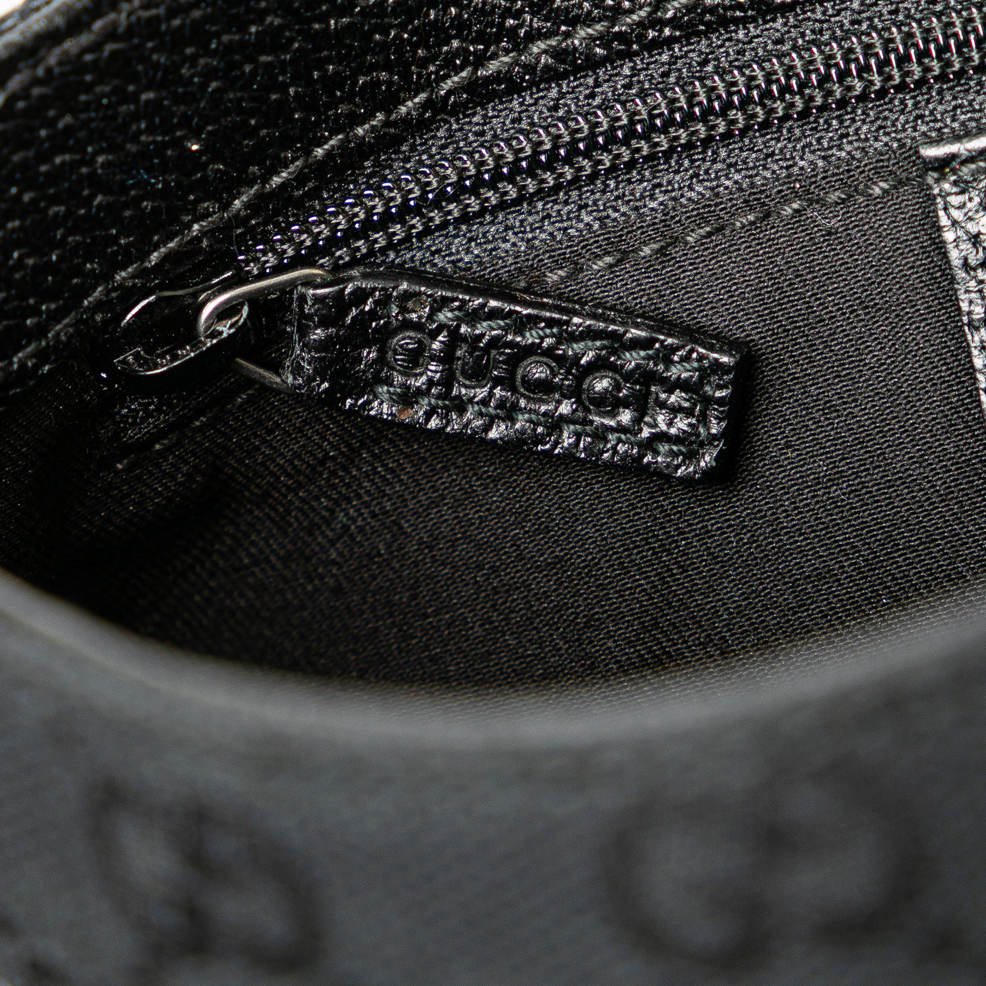Gucci | Pre-Owned GG Canvas Belt Bag | Black - Image 9