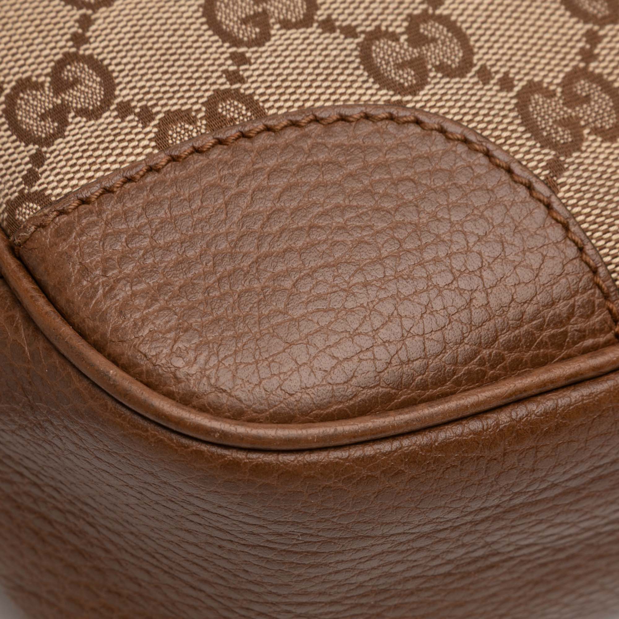Gucci | Pre-Owned GG Canvas Bree Crossbody | Beige - Image 11