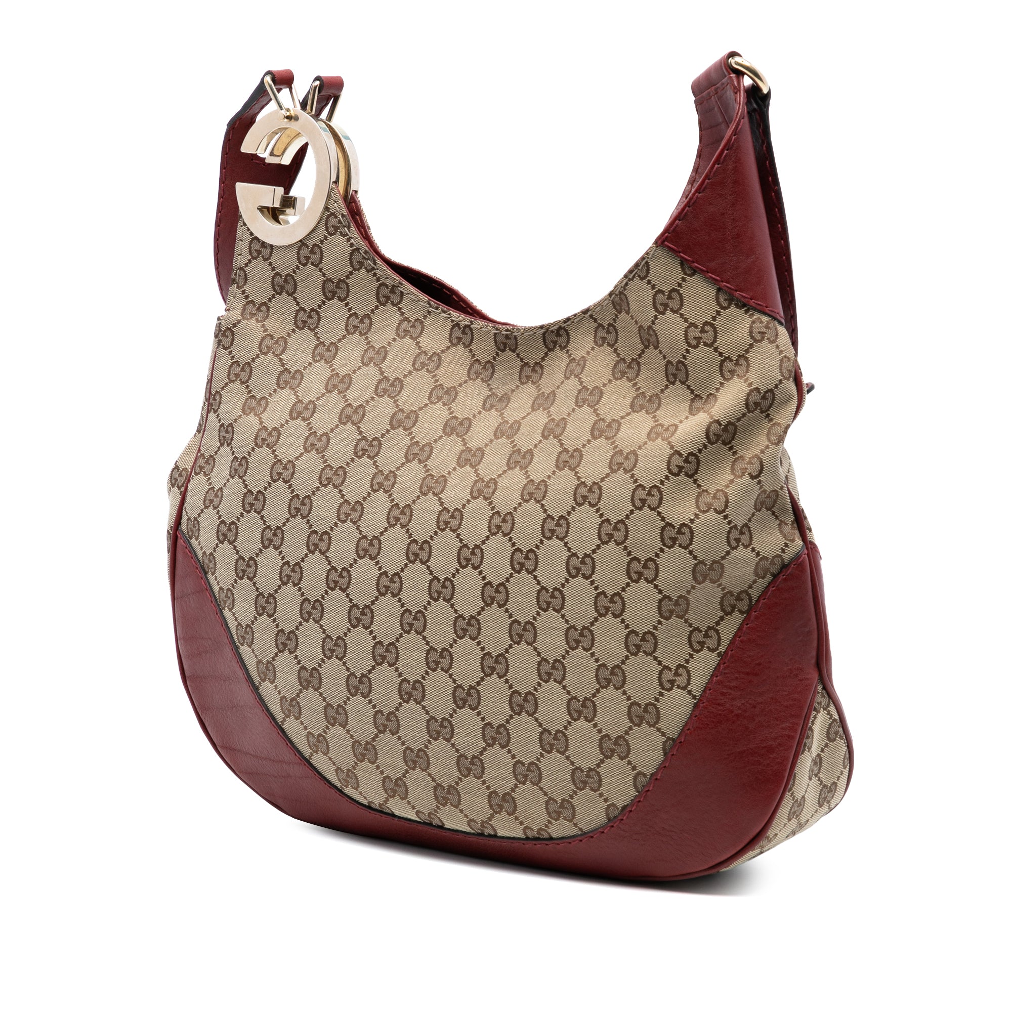 Gucci | Pre-Owned GG Canvas Charlotte Crossbody | Beige - Image 2