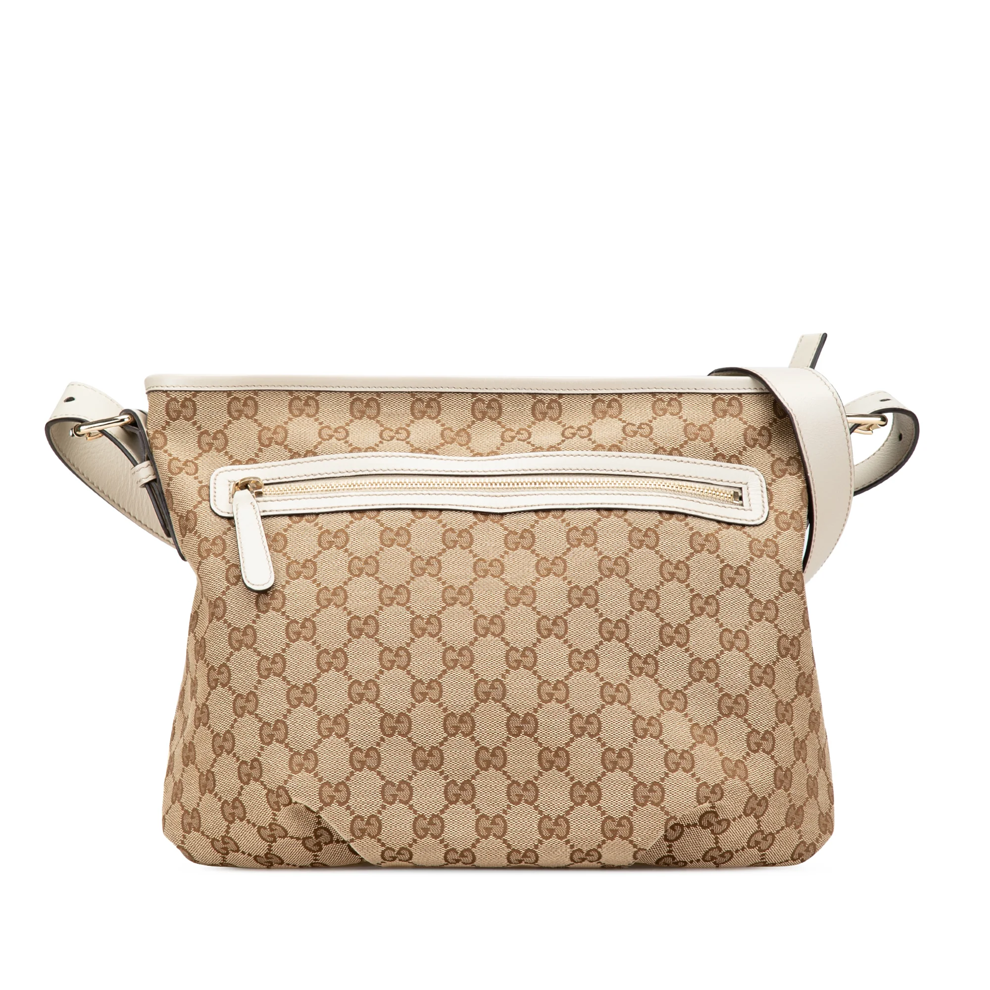 Gucci | Pre-Owned GG Canvas Crossbody - II | Beige