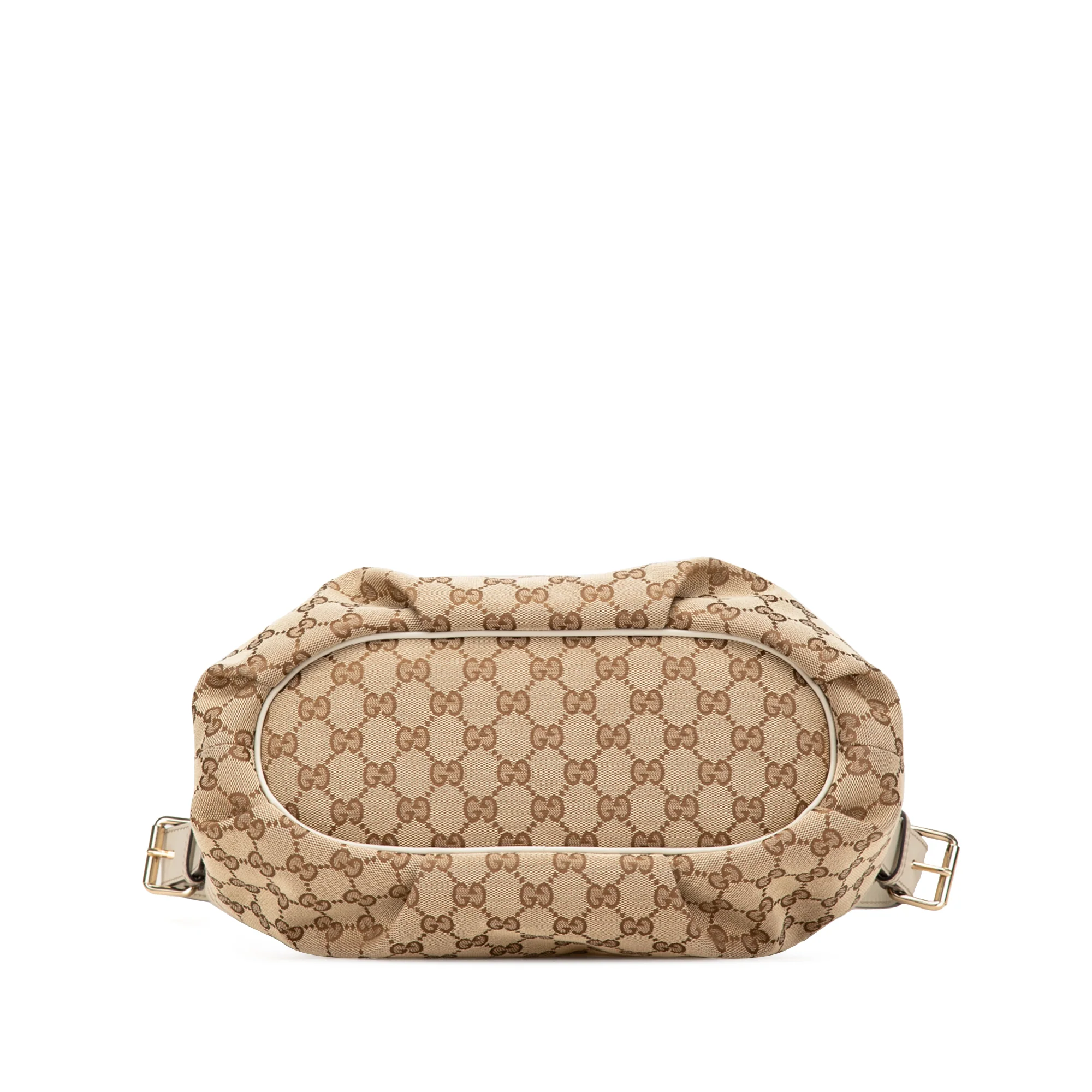 Gucci | Pre-Owned GG Canvas Crossbody - II | Beige - Image 8