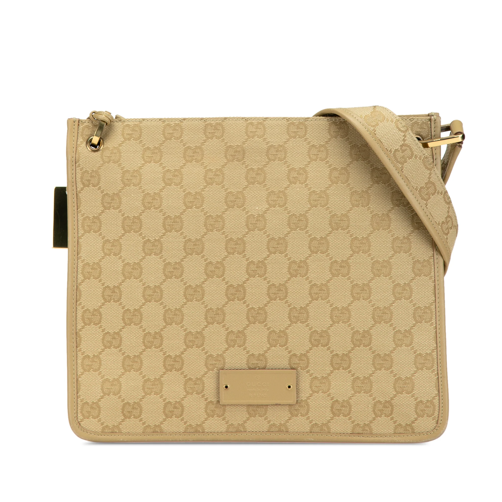 Gucci | Pre-Owned GG Canvas Crossbody - III | Beige