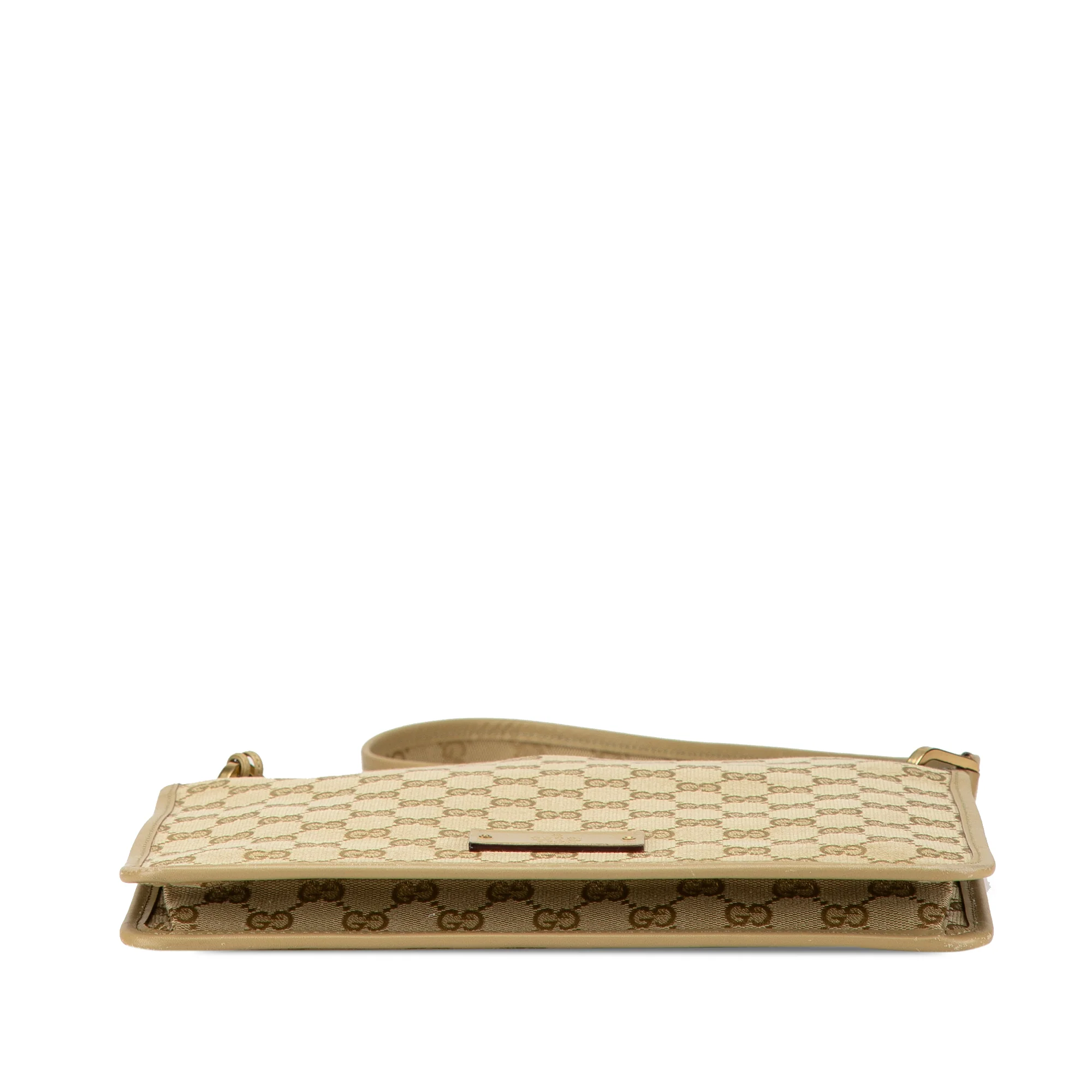 Gucci | Pre-Owned GG Canvas Crossbody - III | Beige - Image 3