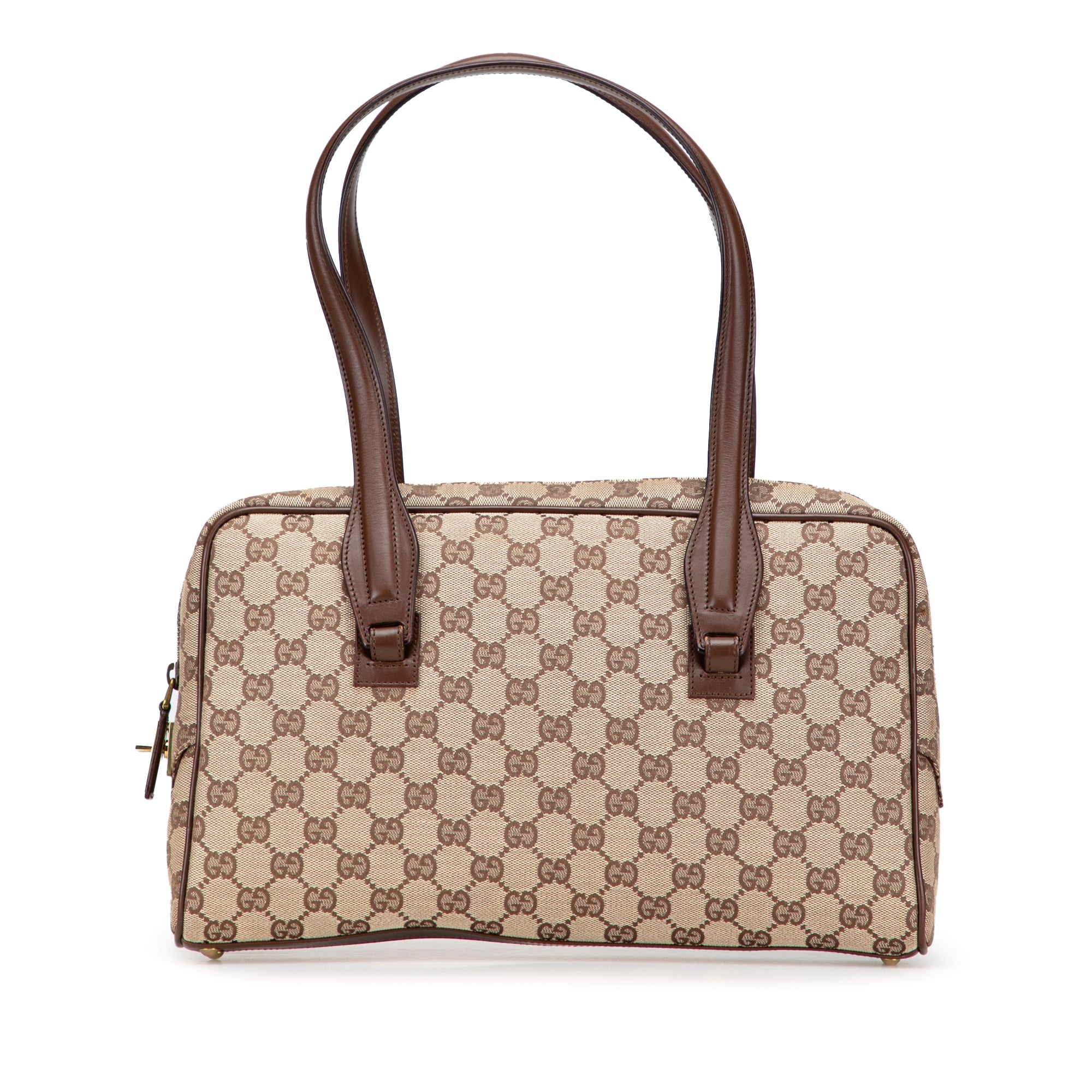 Gucci | Pre-Owned GG Canvas Shoulder Bag | Beige