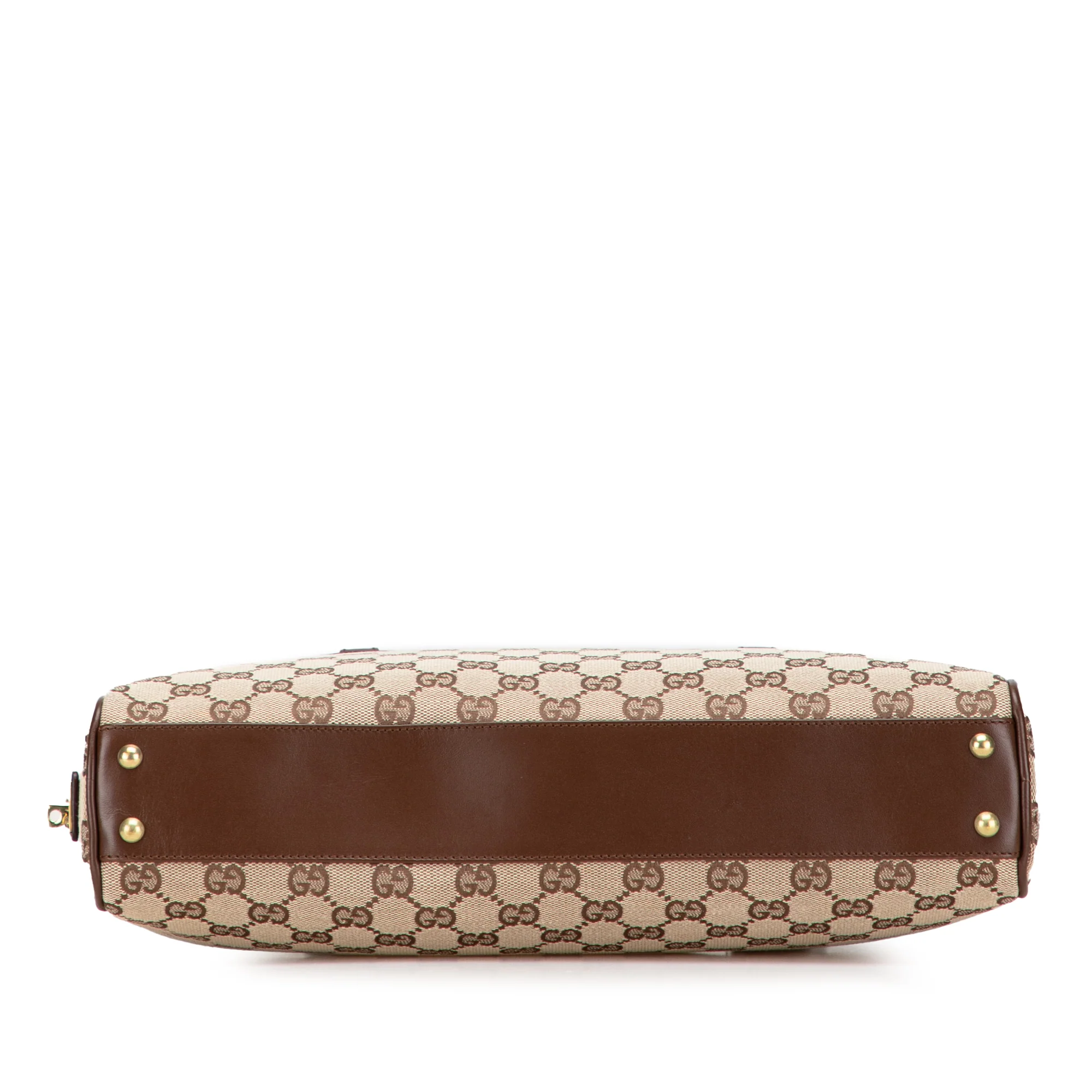 Gucci | Pre-Owned GG Canvas Shoulder Bag | Beige - Image 5