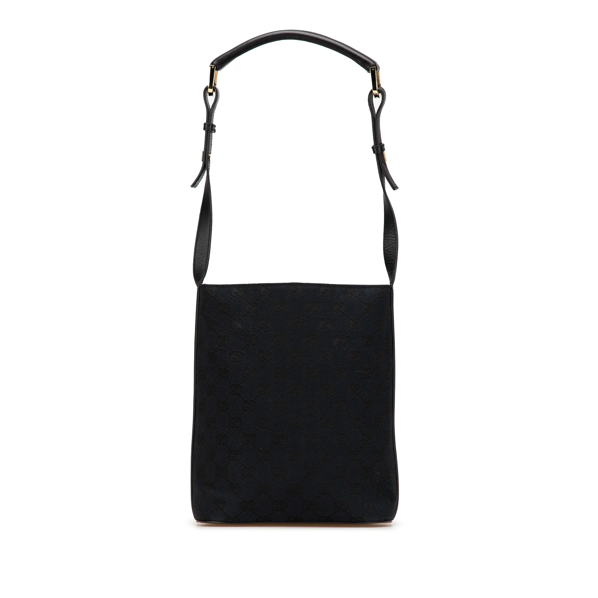 Gucci | Pre-Owned GG Canvas Shoulder Bag | Blue/Navy