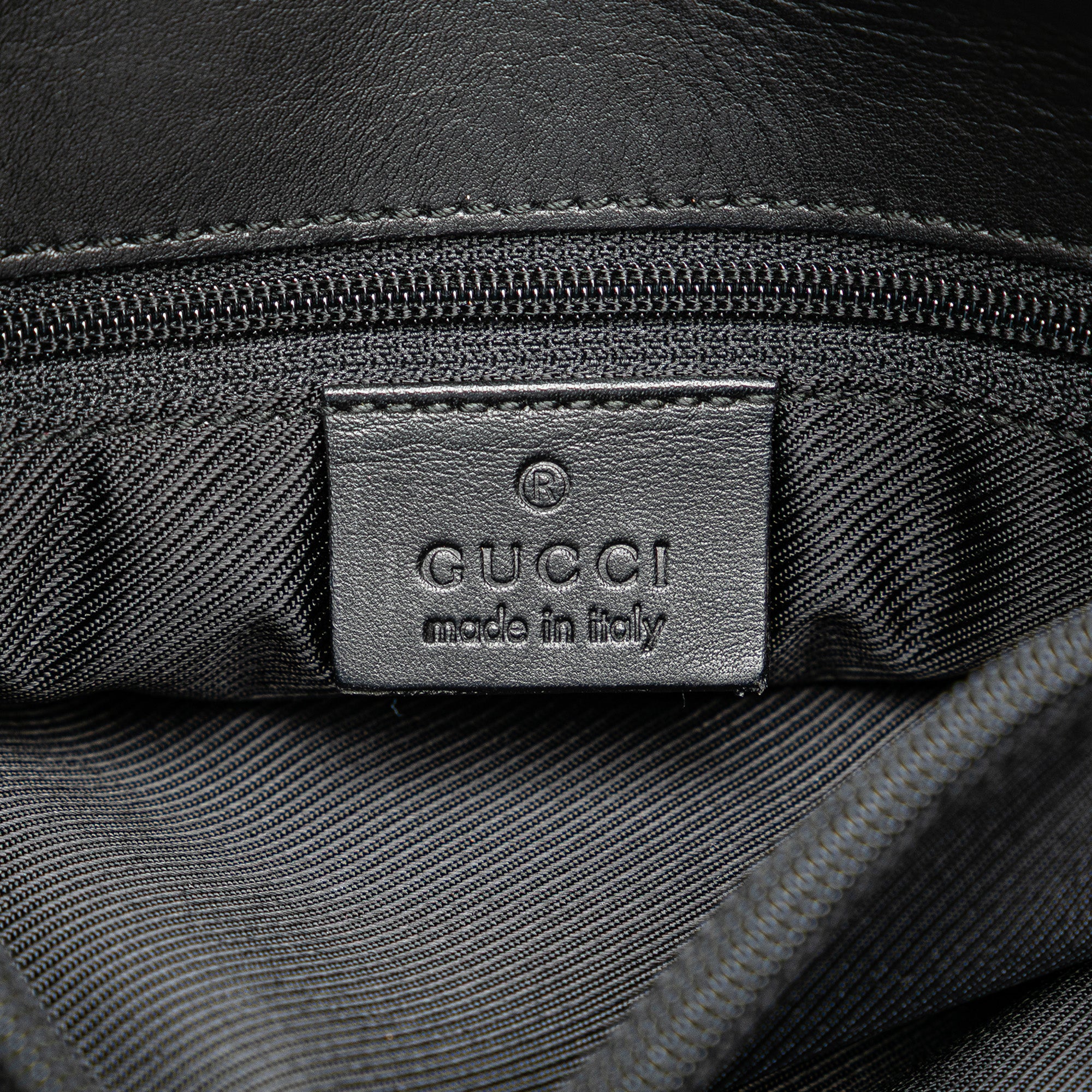 Gucci | Pre-Owned GG Canvas Shoulder Bag | Blue/Navy - Image 10