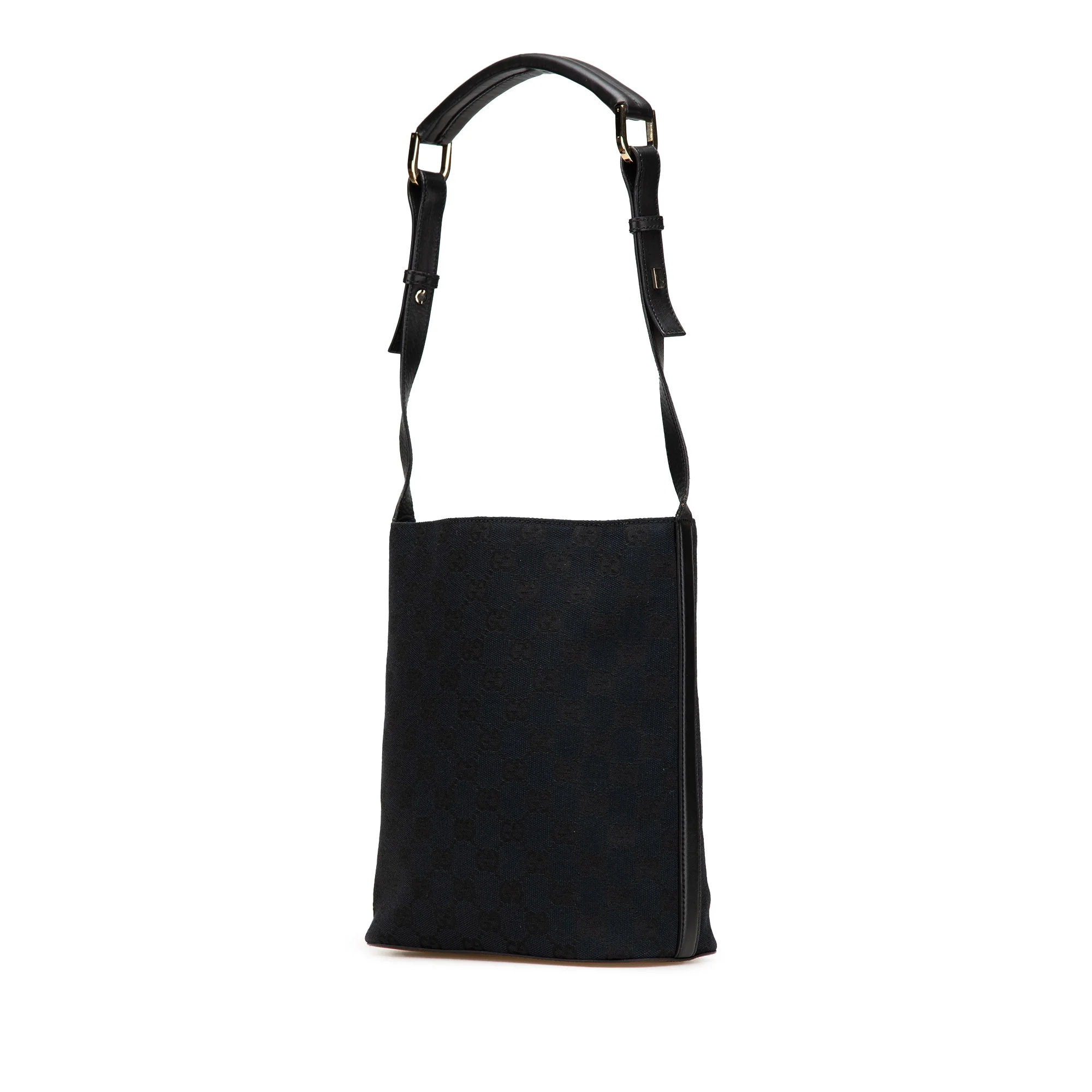 Gucci | Pre-Owned GG Canvas Shoulder Bag | Blue/Navy - Image 6