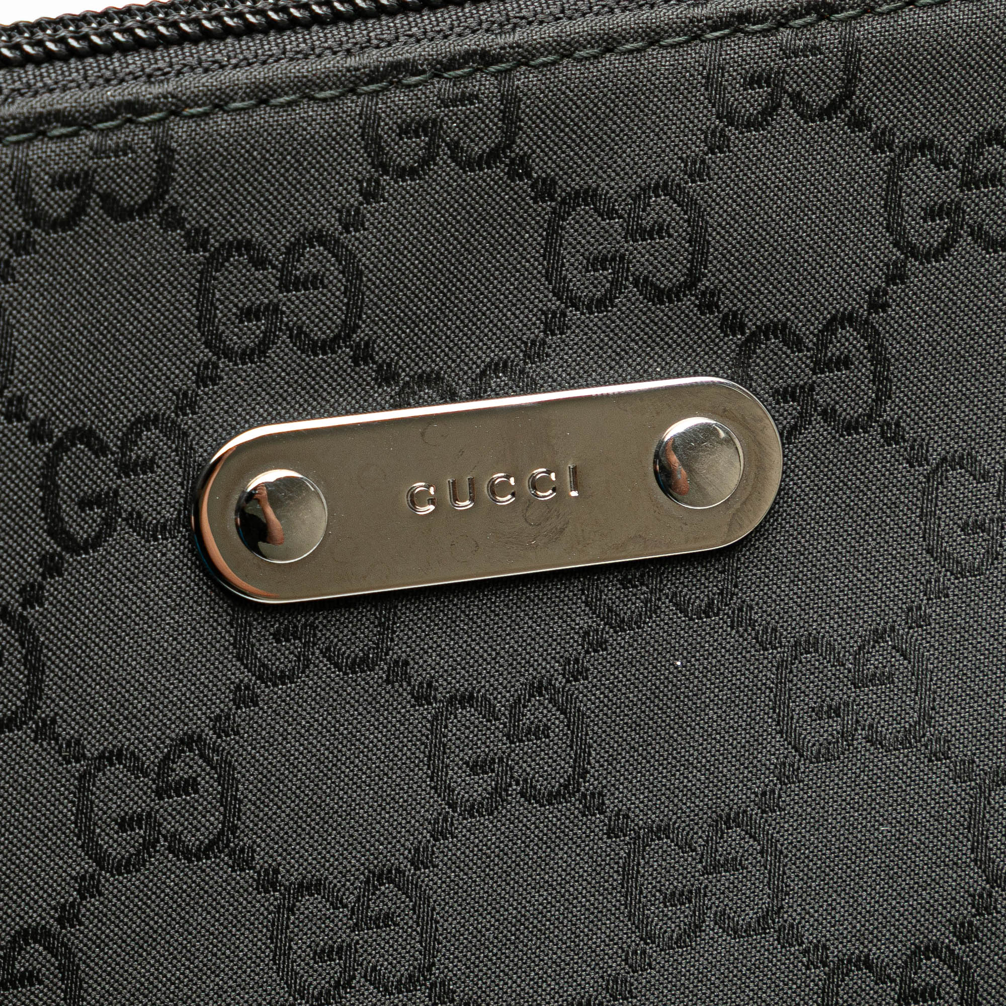 Gucci | Pre-Owned GG Nylon Crossbody | Black - Image 13