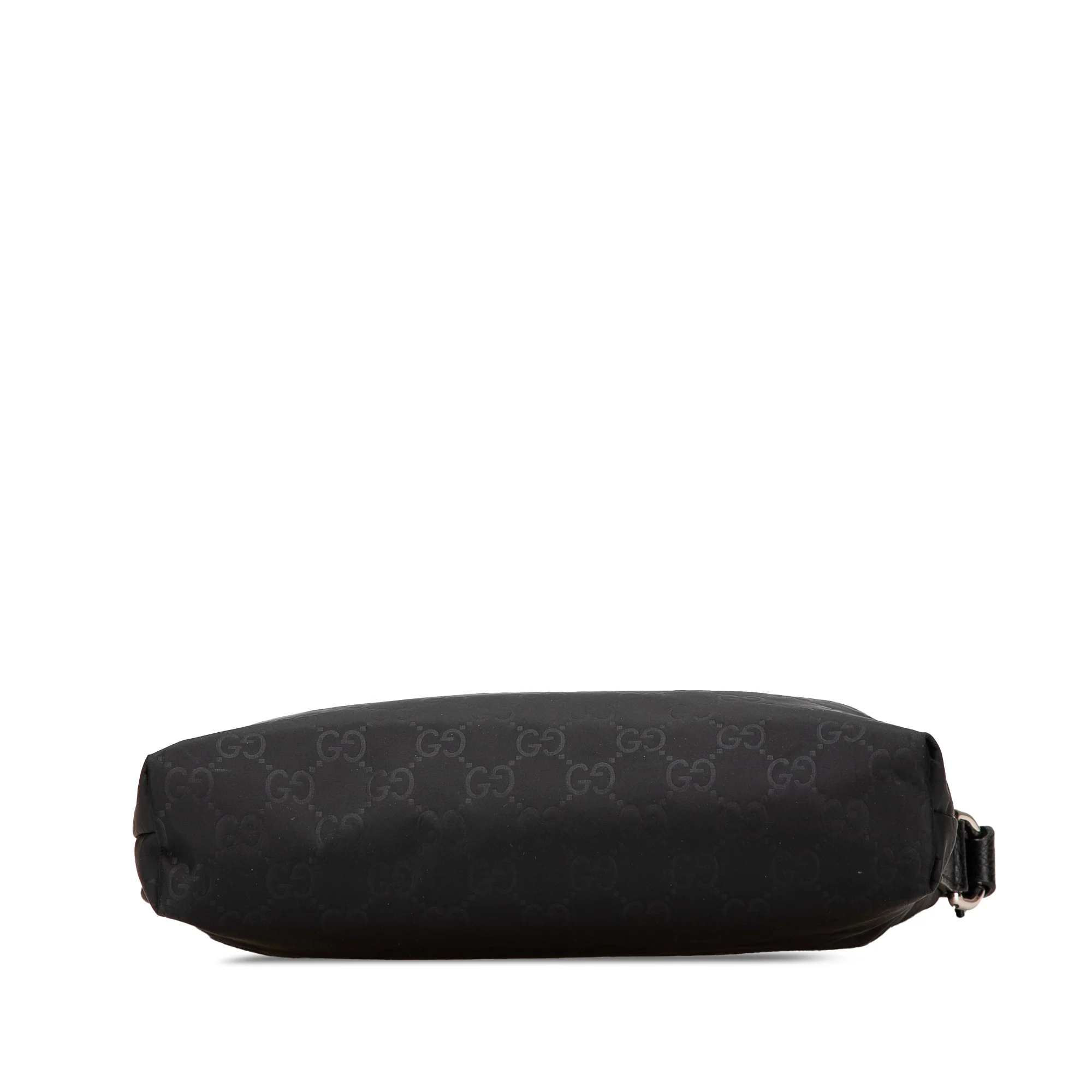 Gucci | Pre-Owned GG Nylon Flat Messenger Bag | Black - Image 4