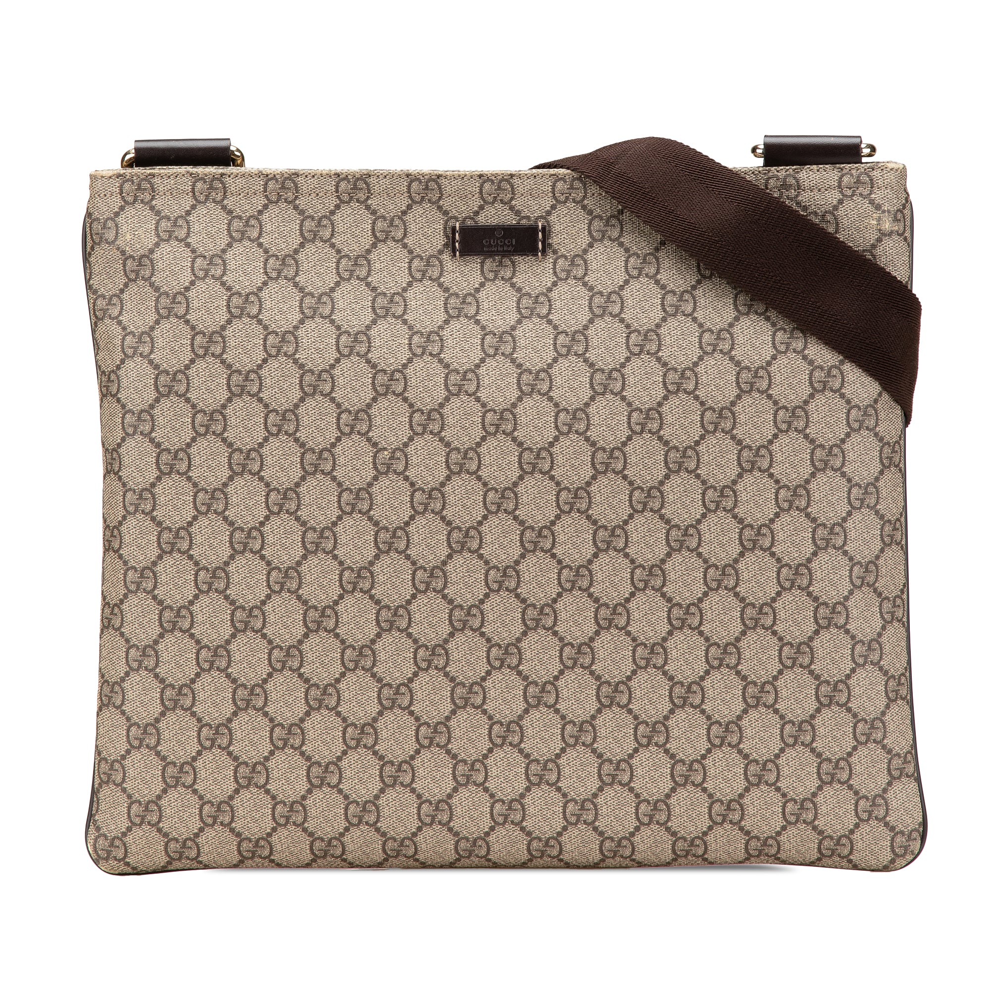 Gucci | Pre-Owned GG Supreme Crossbody | Beige