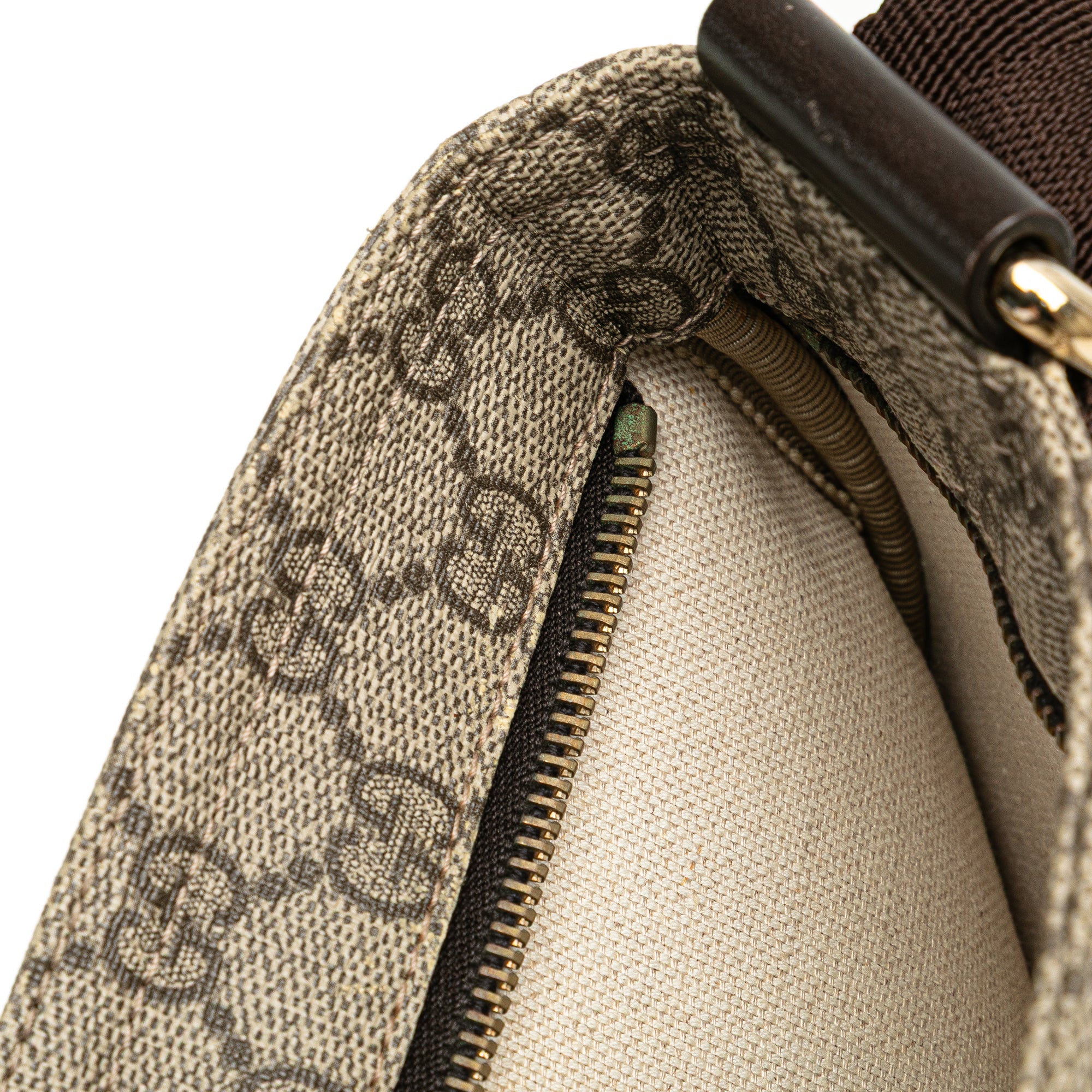 Gucci | Pre-Owned GG Supreme Crossbody | Beige - Image 12