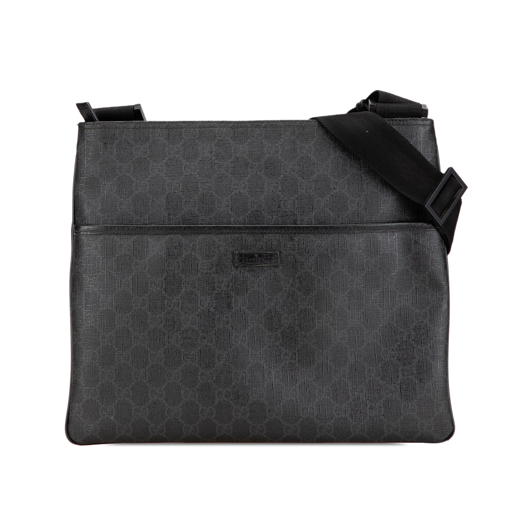 Gucci | Pre-Owned GG Supreme Crossbody - II | Black