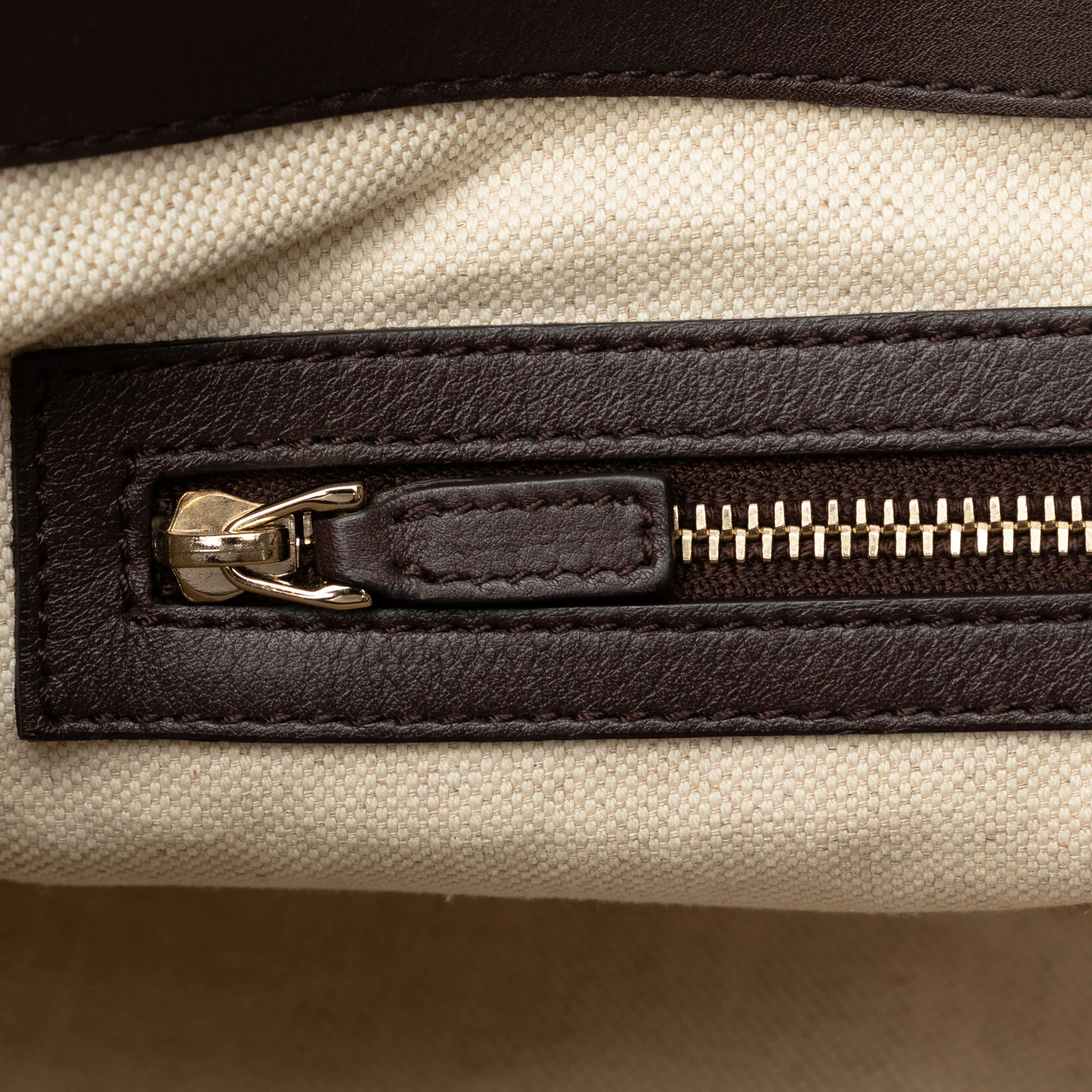Gucci | Pre-Owned GG Supreme Stirrup Crossbody | Brown/Dark Brown - Image 10