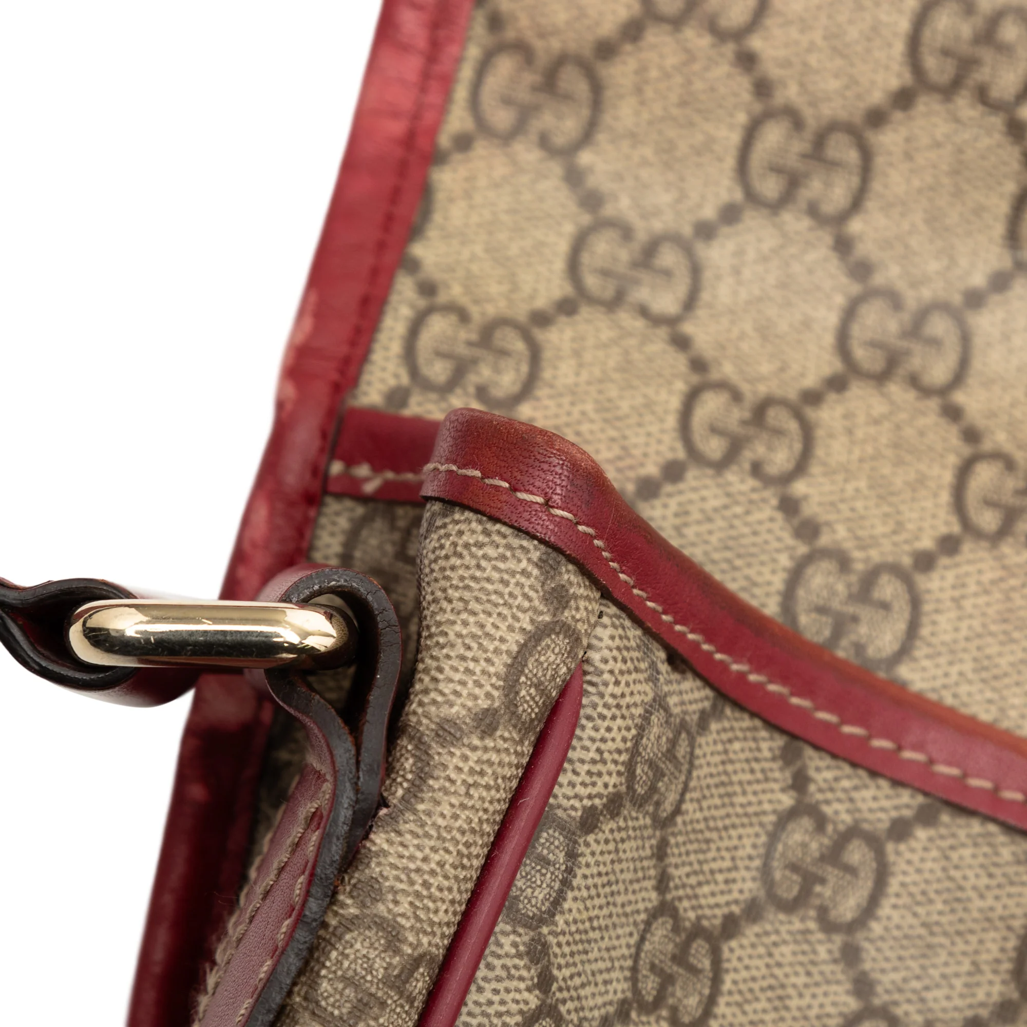 Gucci | Pre-Owned GG Supreme Web Crossbody | Beige - Image 10