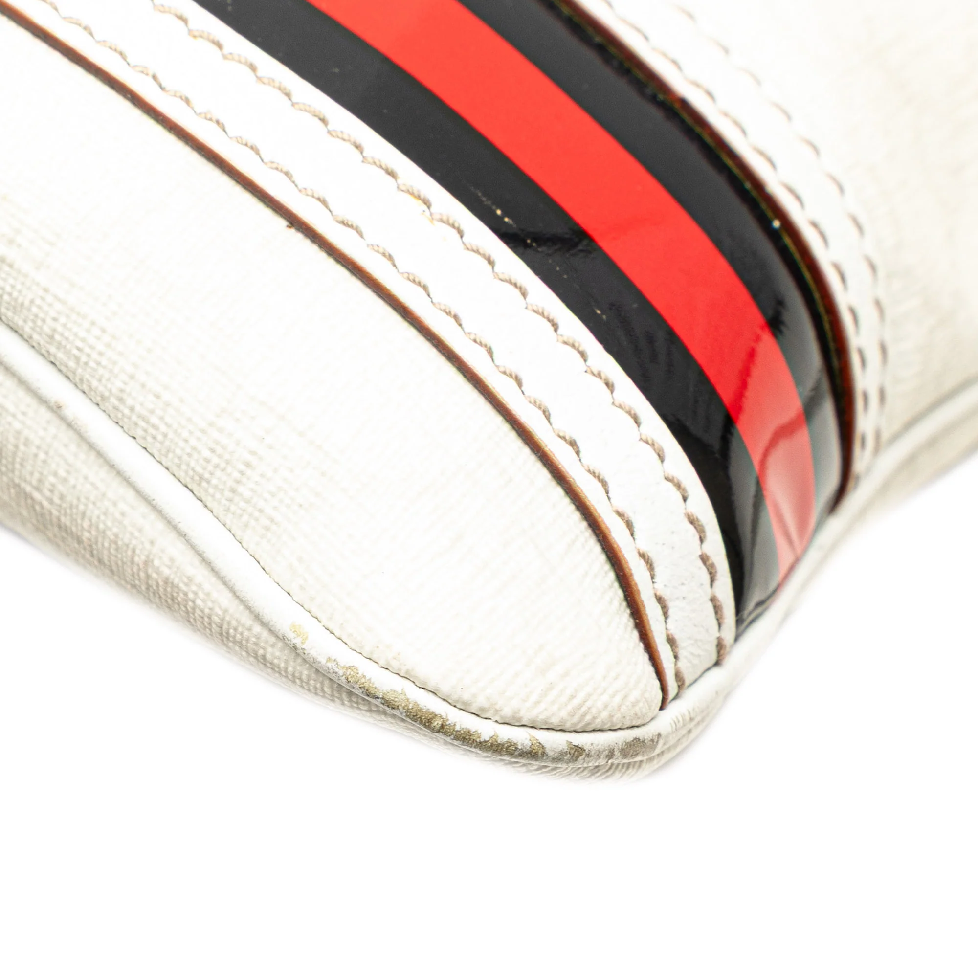 Gucci | Pre-Owned GG Supreme Web Crossbody | White - Image 11