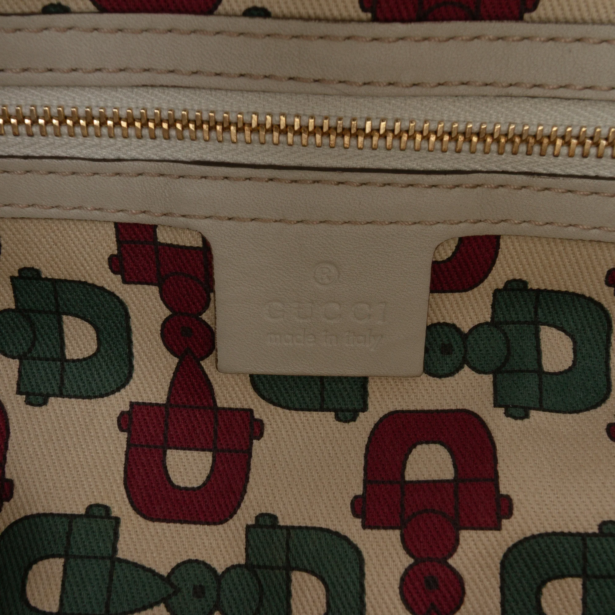 Gucci | Pre-Owned Guccissima Bamboo Dialux Tote | Brown/Light Beige - Image 6