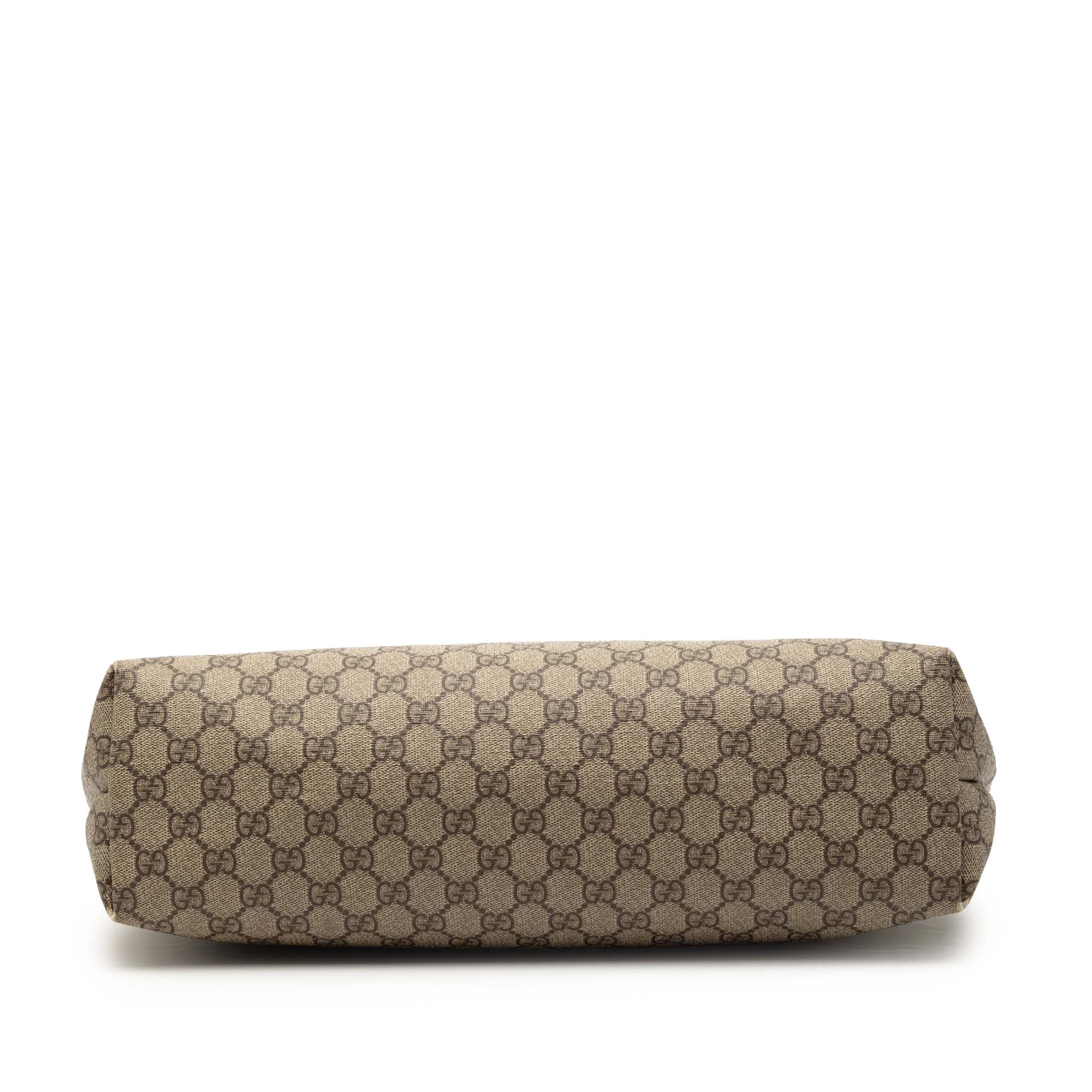 Gucci | Pre-Owned Medium GG Supreme Web Loop Tote | Beige - Image 5