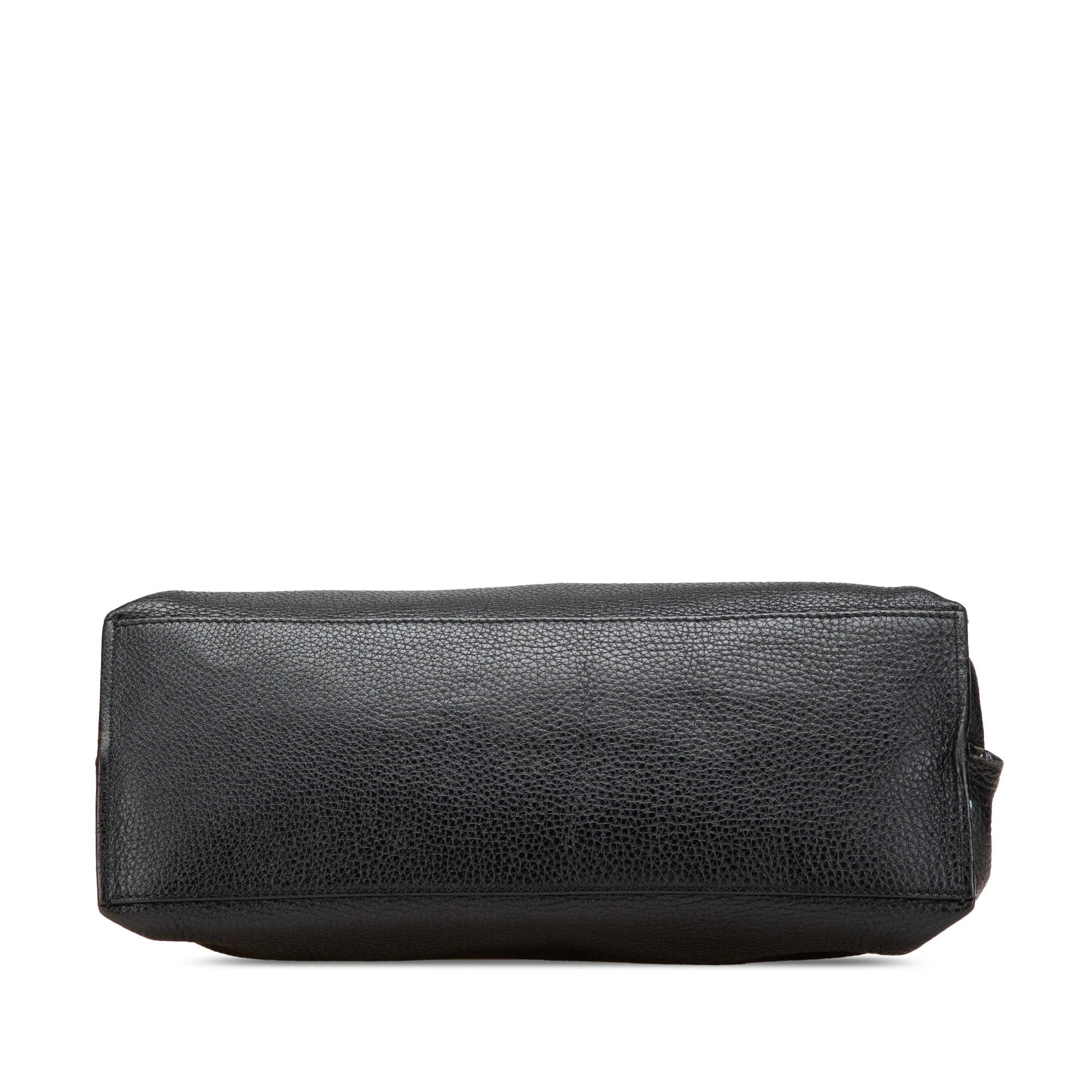 Gucci | Pre-Owned Medium Leather Bamboo Daily Satchel | Black - Image 7