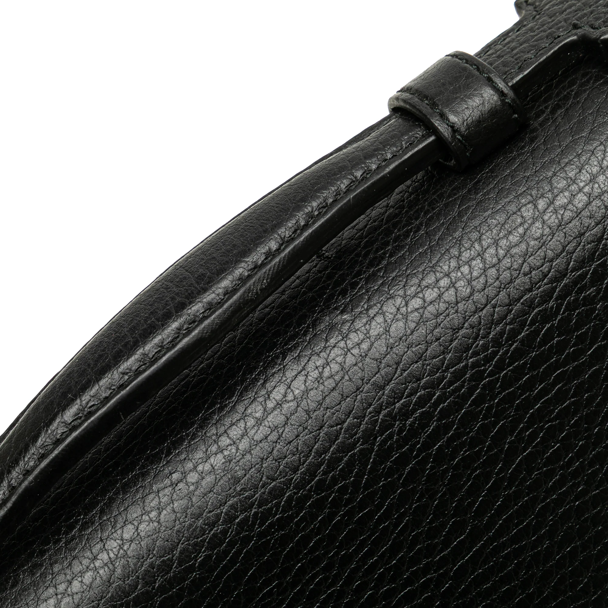 Gucci | Pre-Owned Small Dollar Calf Interlocking G Satchel | Black - Image 12