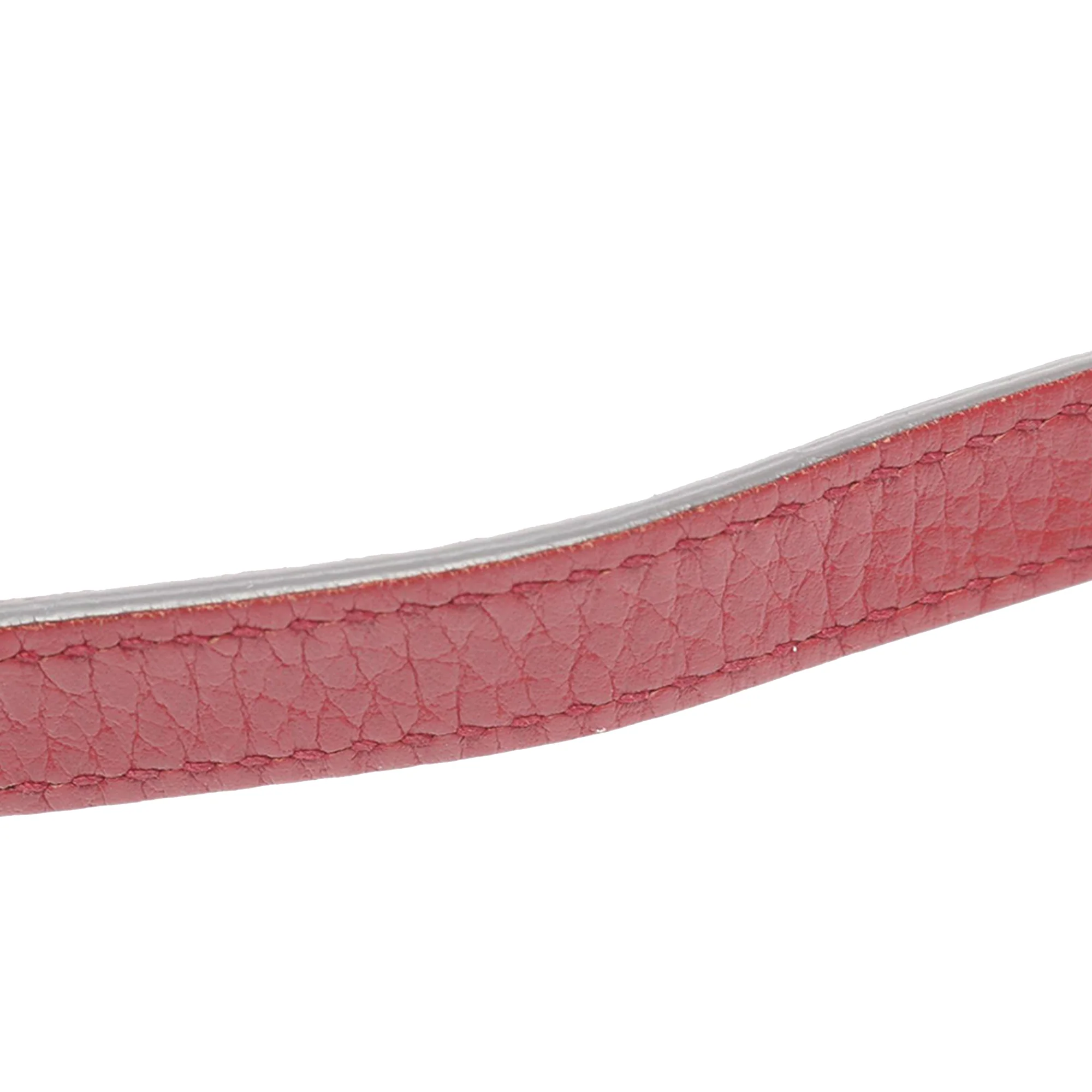 Gucci | Pre-Owned Small Dollar Calfskin Interlocking G Crossbody - I | Red - Image 7