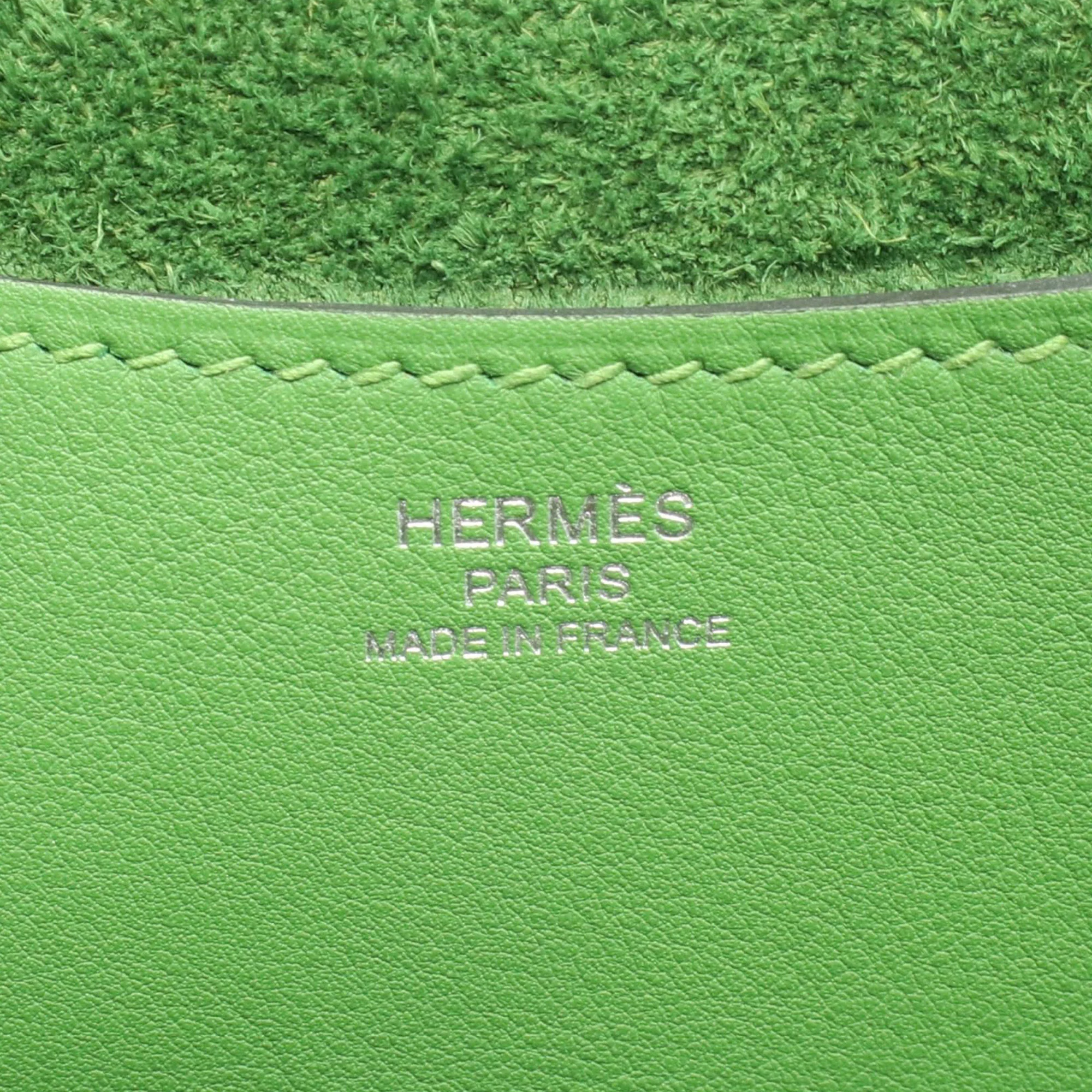 Hermes | Pre-Owned Clemence and Swift In the Loop 23 | Green - Image 4